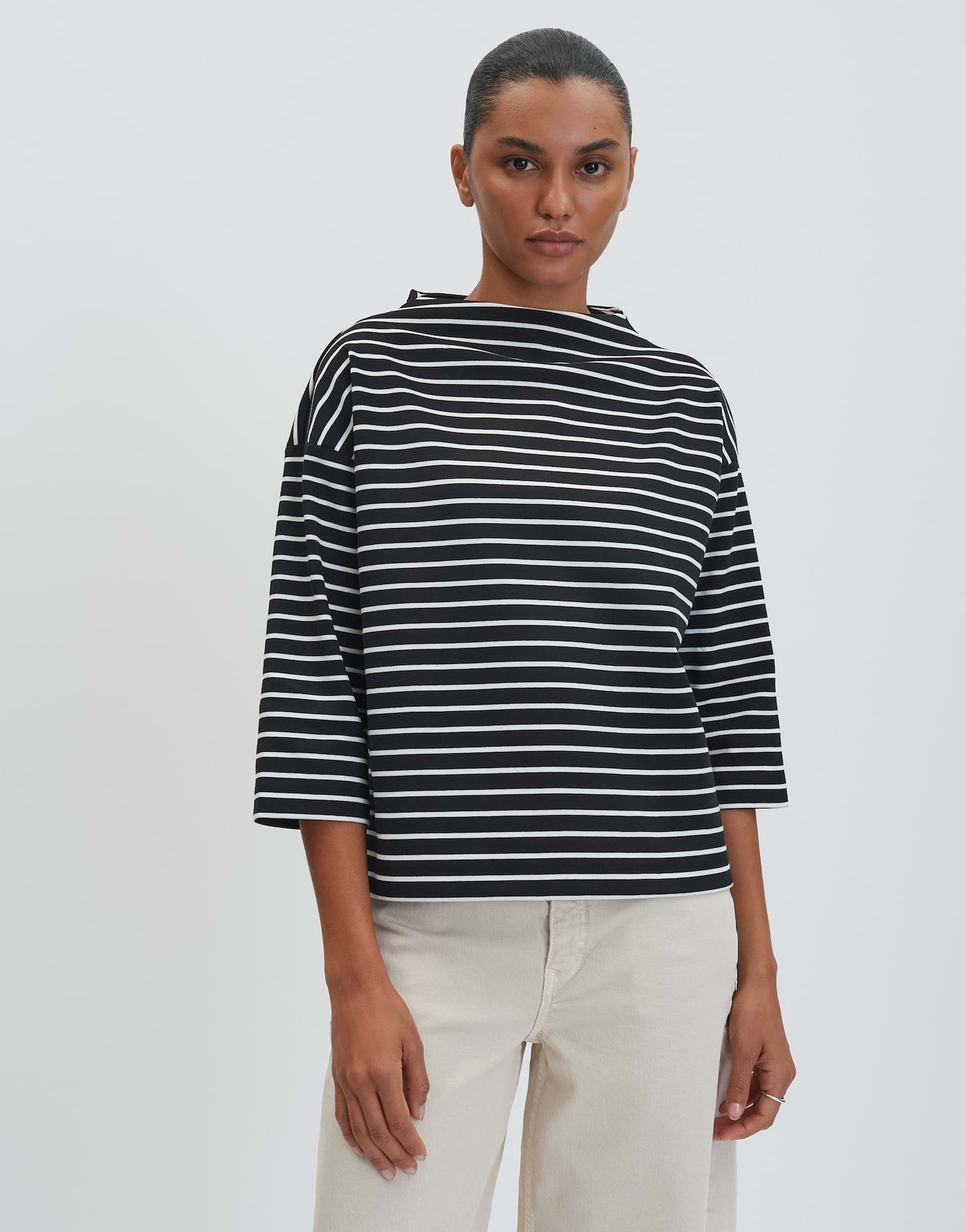 someday 3/4-Arm-Shirt KALEO Loose aus BCI Cotton Mix weite Passform, leicht günstig online kaufen