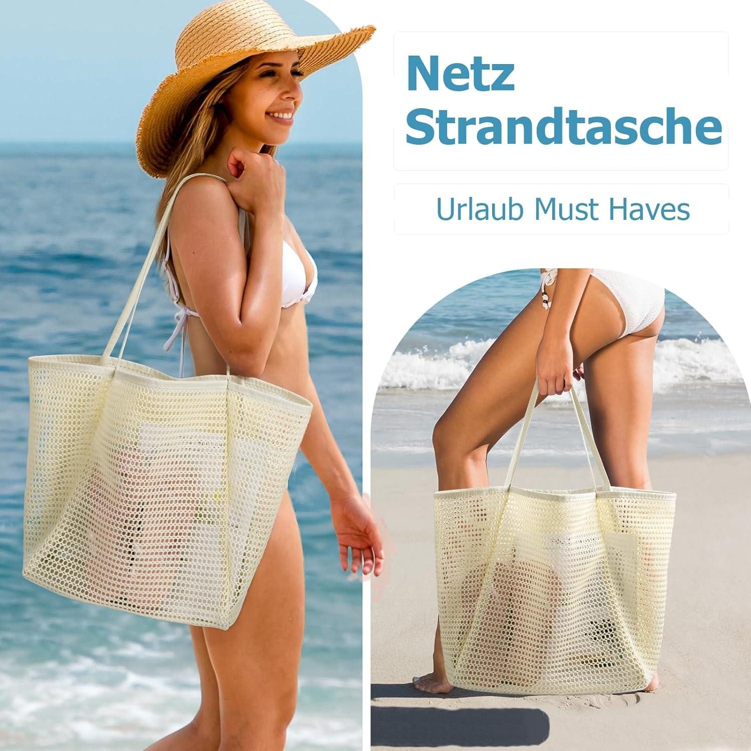LuxusKollektion XL-Strandtasche Große Strandtasche Damen XL günstig online kaufen