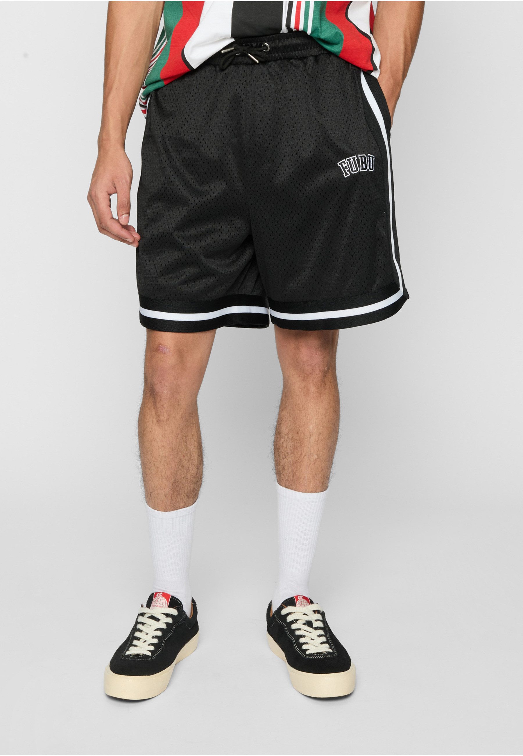 Fubu Shorts Fubu Herren Caterpillar Caution Shorts (1-tlg)
