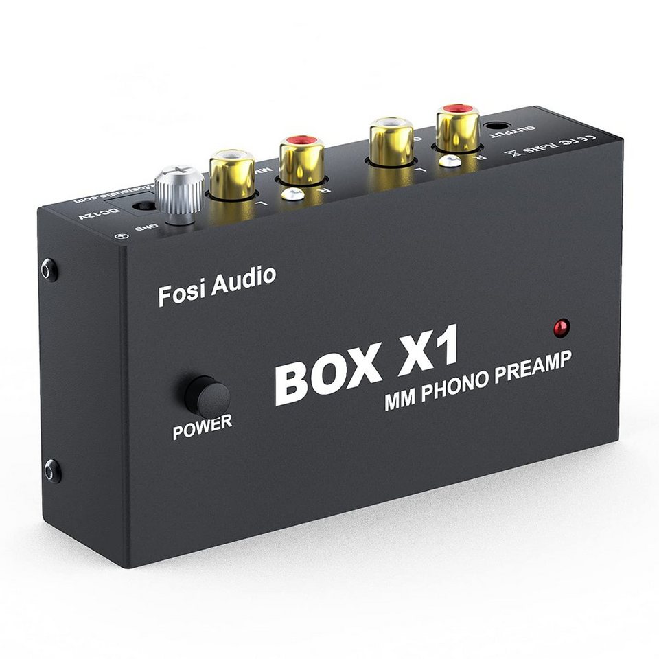 GelldG Audio Box X1 Phono Vorverstärker für MM Plattenspieler  Audioverstärker
