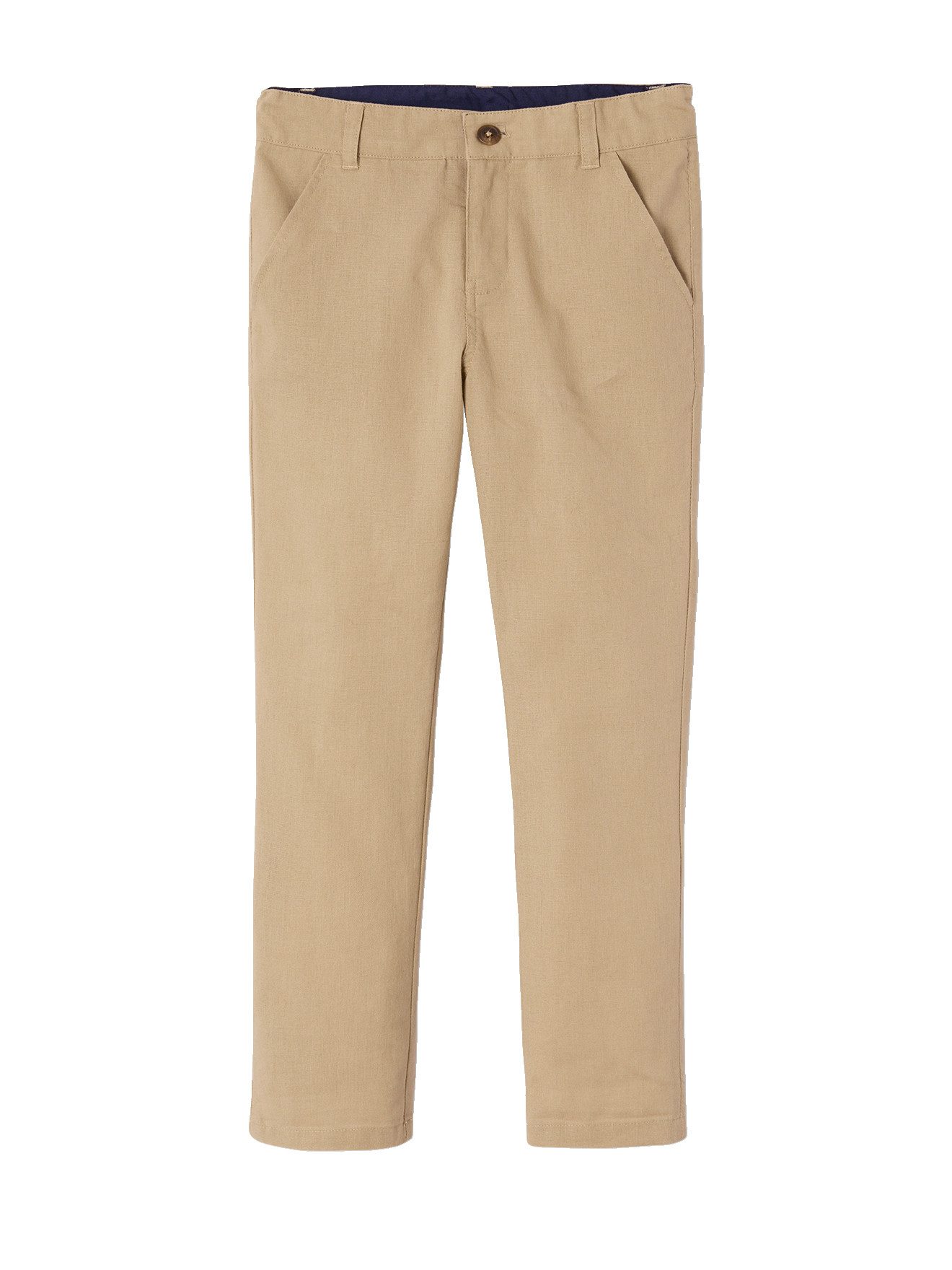 vertbaudet Stoffhose Festliche Jungen Chinohose Bundweite verstellbar