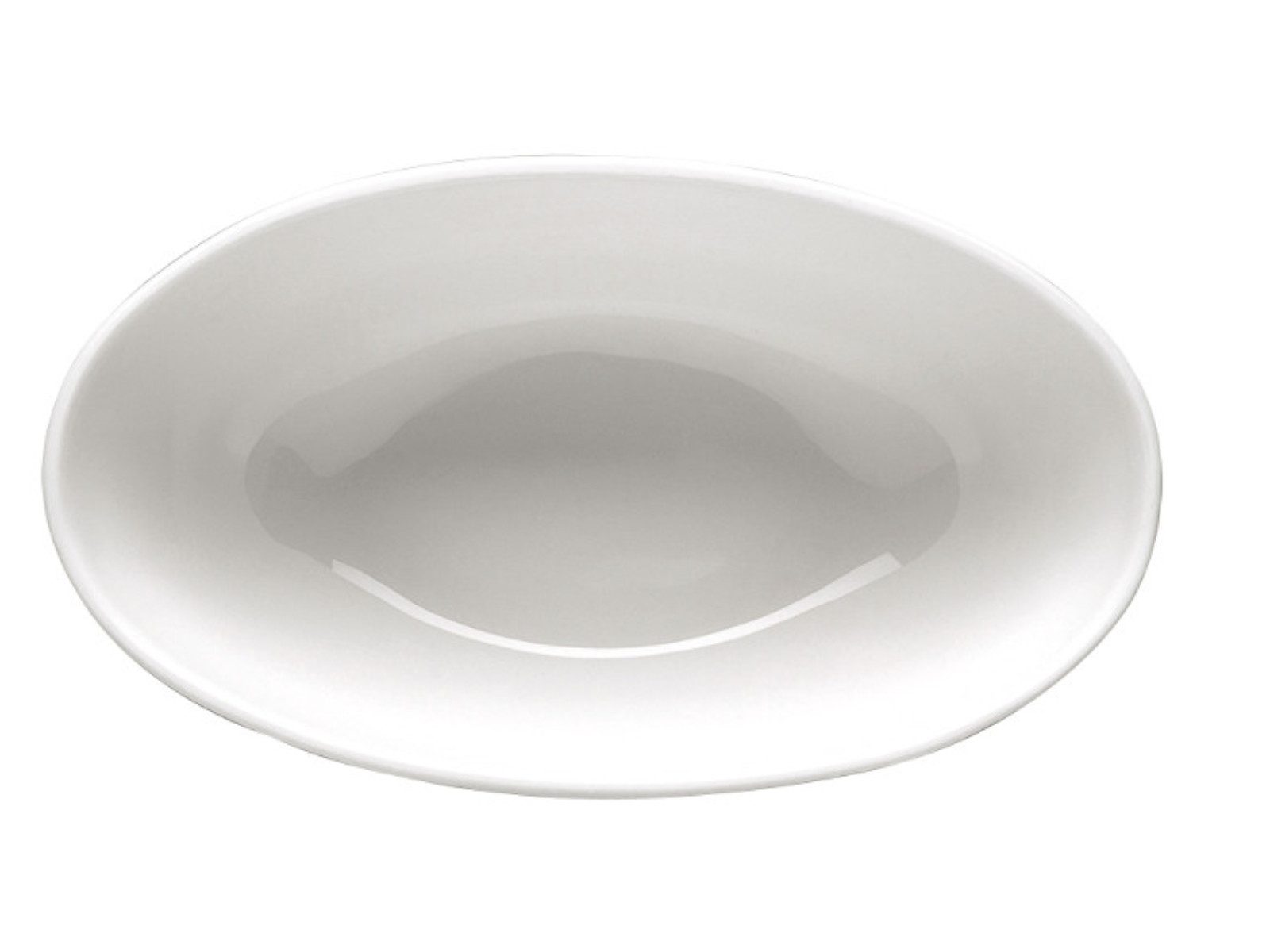 Rosenthal Schale Jade Weiss Bowl oval 12 x 7 cm, Bone China, (Bowls), Чаші / Schälchen / Schüsseln