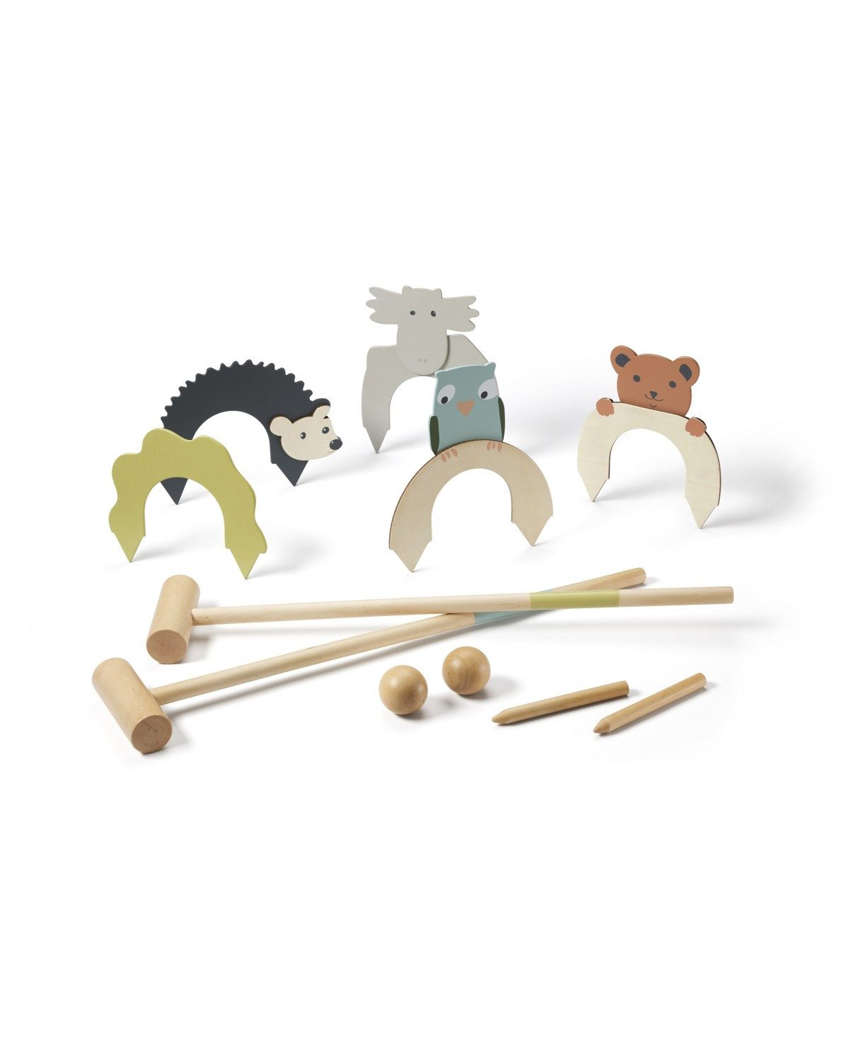 Spielzeug-Gartenset Krocketspiel Edvin