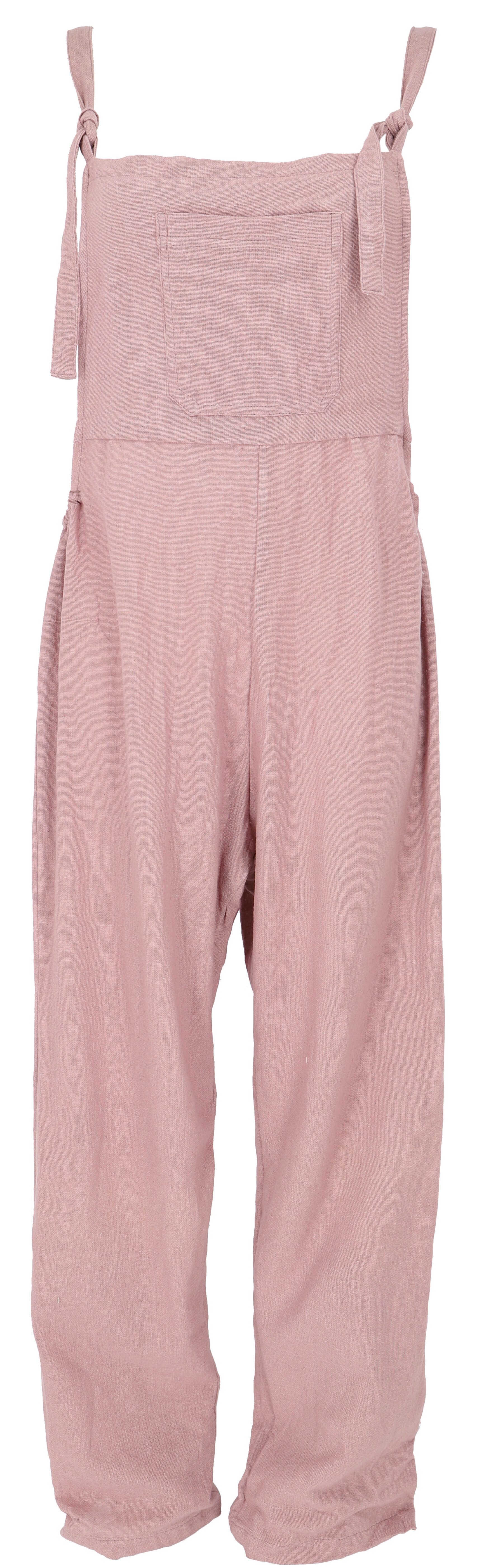 Guru-Shop Relaxhose Natürliche Boho Latzhose, Sommerlatzhose,.. günstig online kaufen