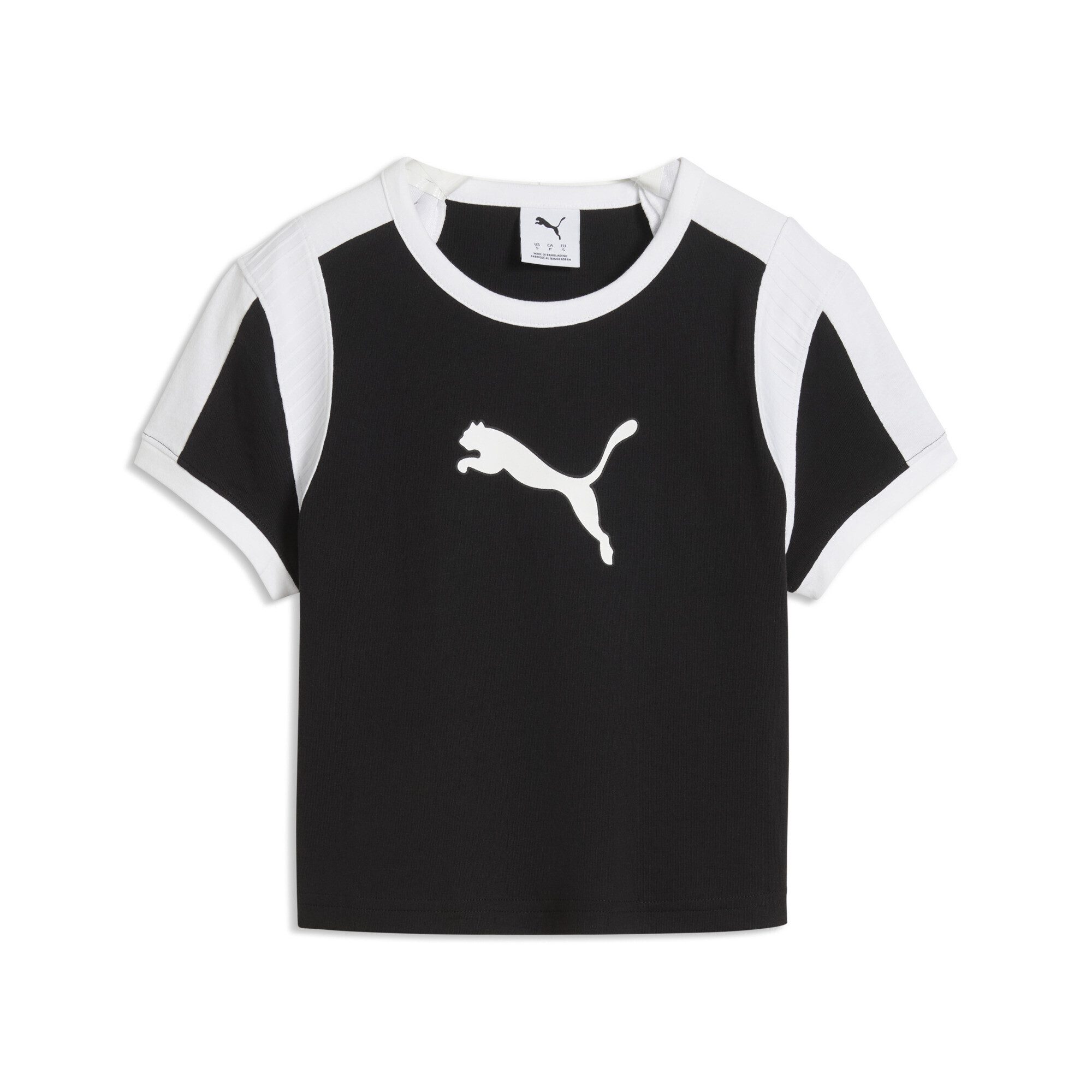T-Shirt Graphic Slim Ringer-Shirt Damen