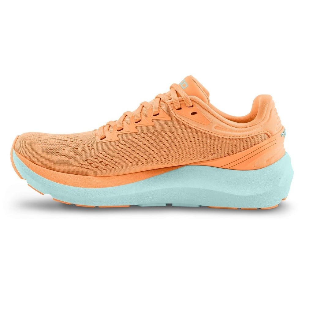 Topo Phantom 3 (Dämpfung, breitere Zehenbox) orange/skyblau Damen Laufschuh