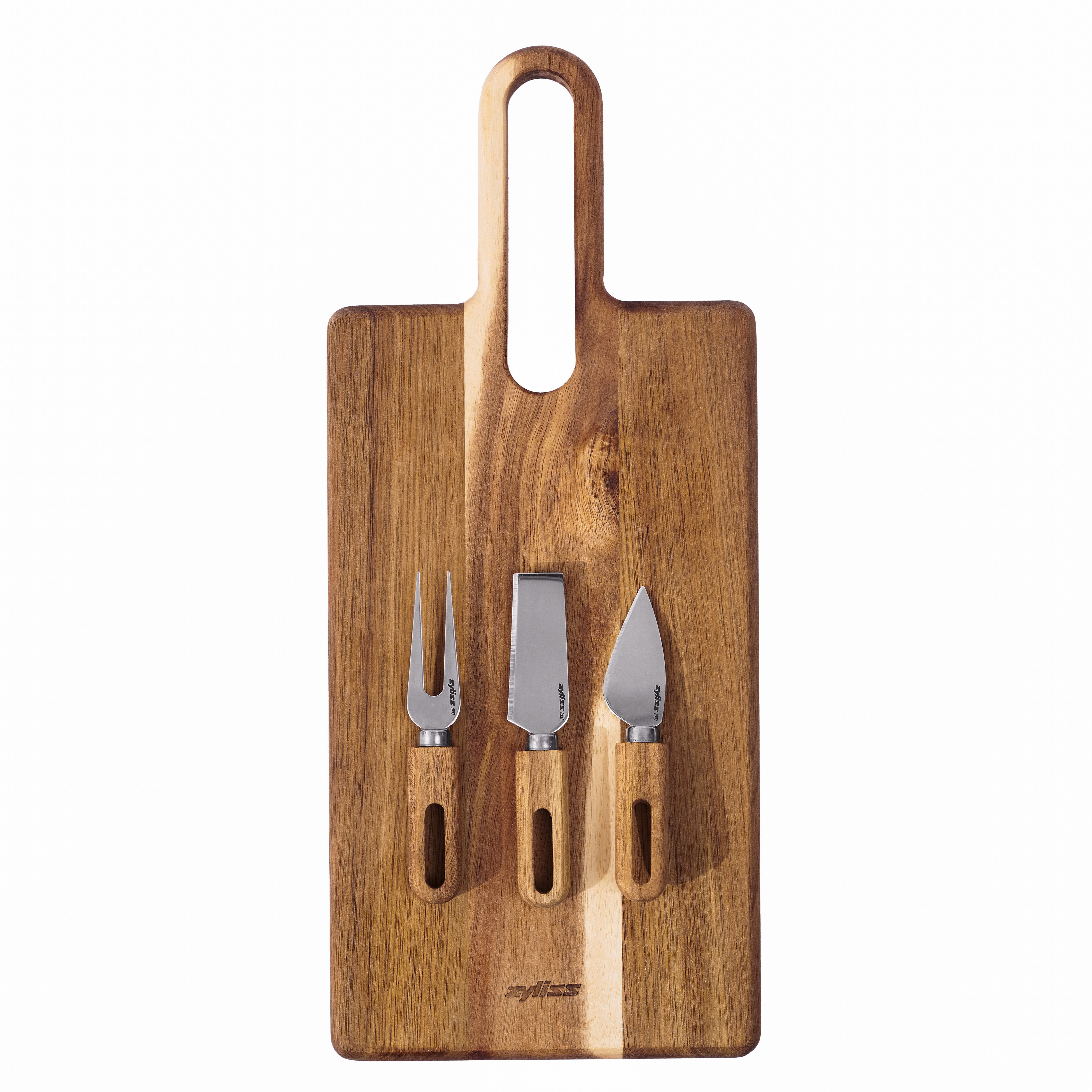 zyliss Käsemesser Artisan Mini, Set mit Servierbrett