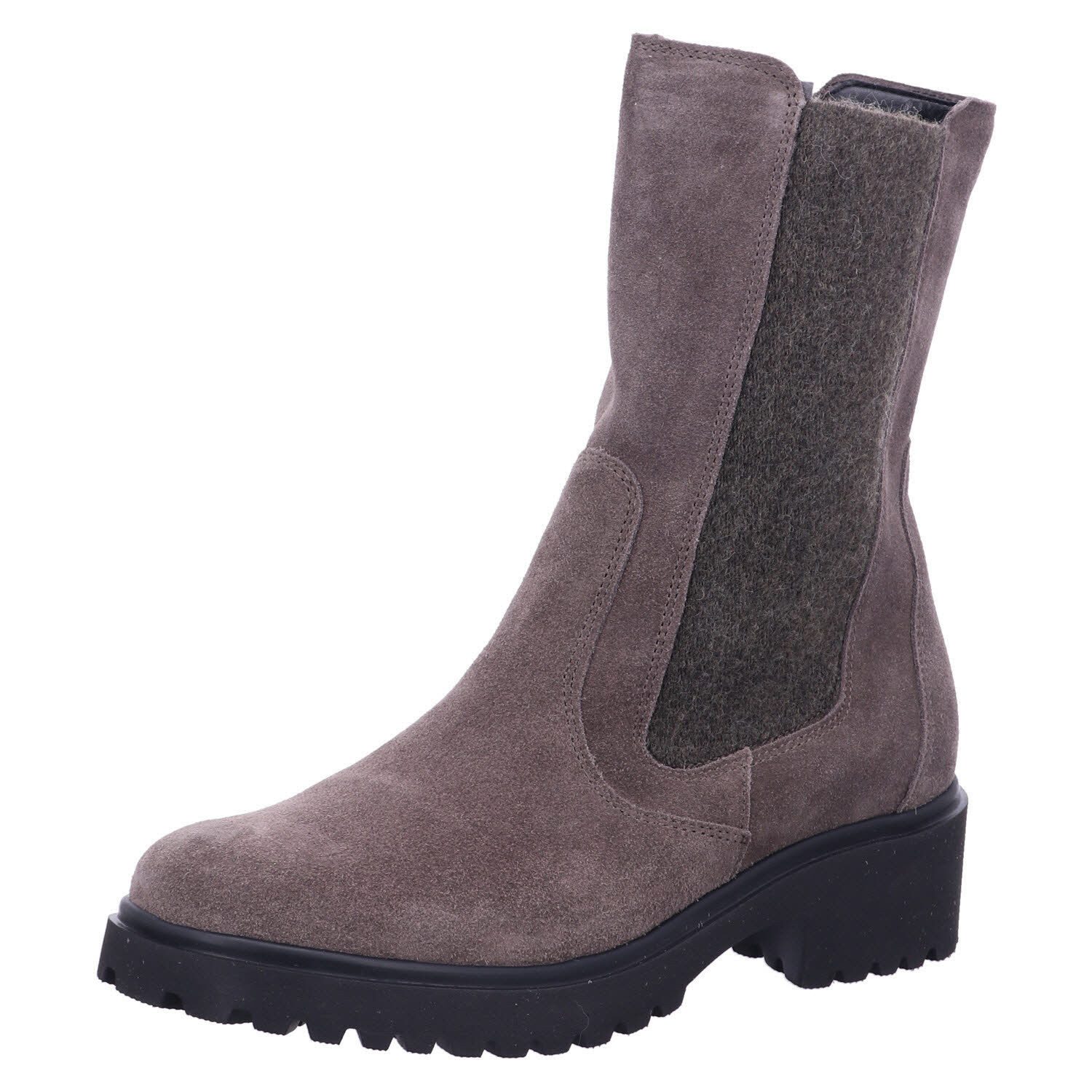 Schnür Boots Cox Boots Braun Damen Worker Boots Stiefeletten