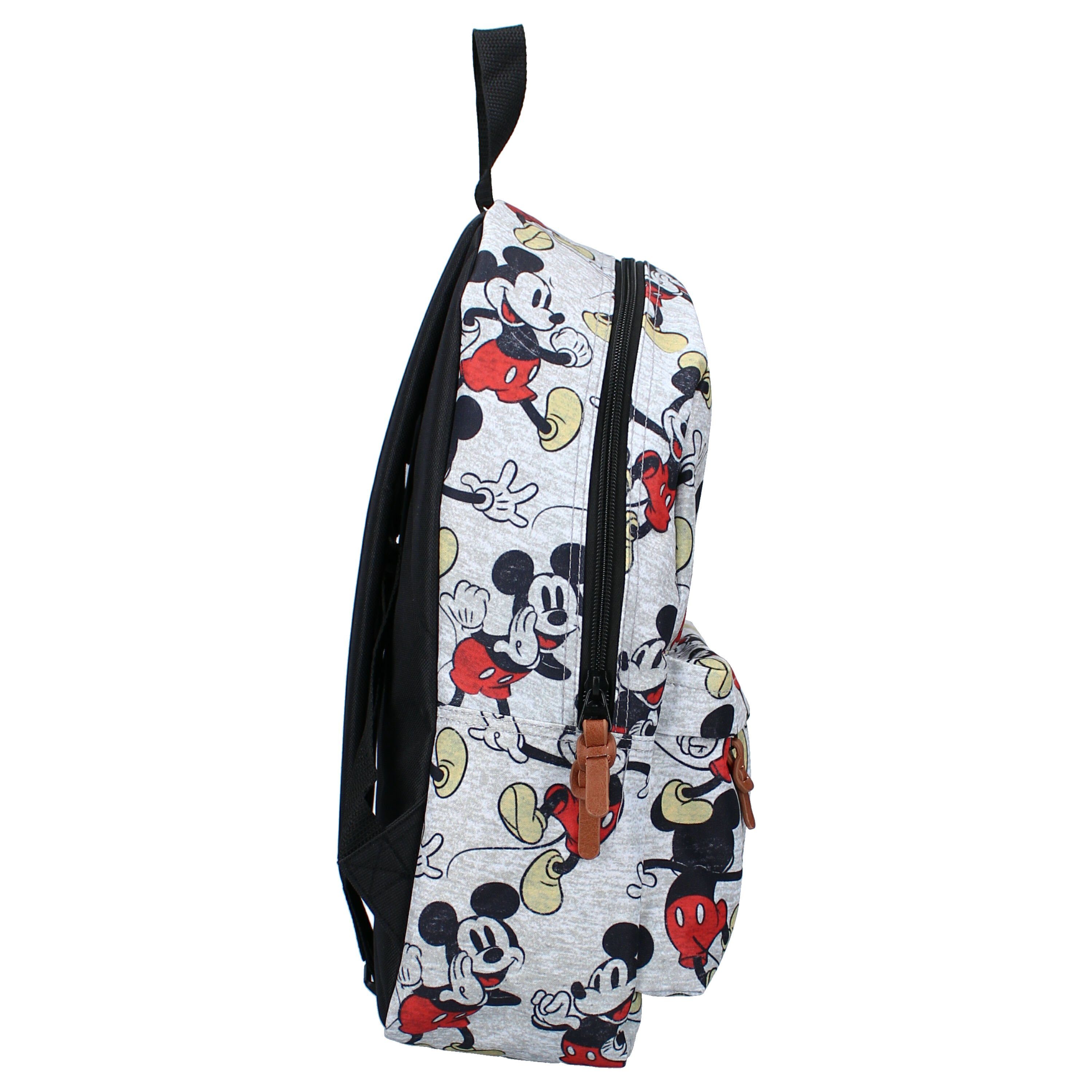 Vadobag Kinderrucksack Mickey Maus Kinderrucksack 10 Liter Vintage Days (1-tlg), leicht
