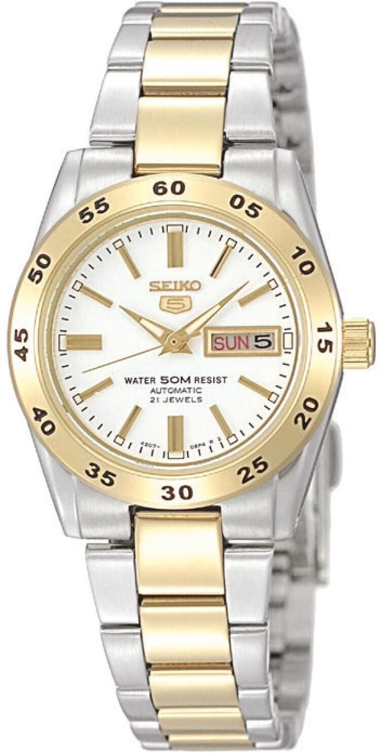 Seiko Automatikuhr Ladies Elegante Damenuhr, Retro günstig online kaufen