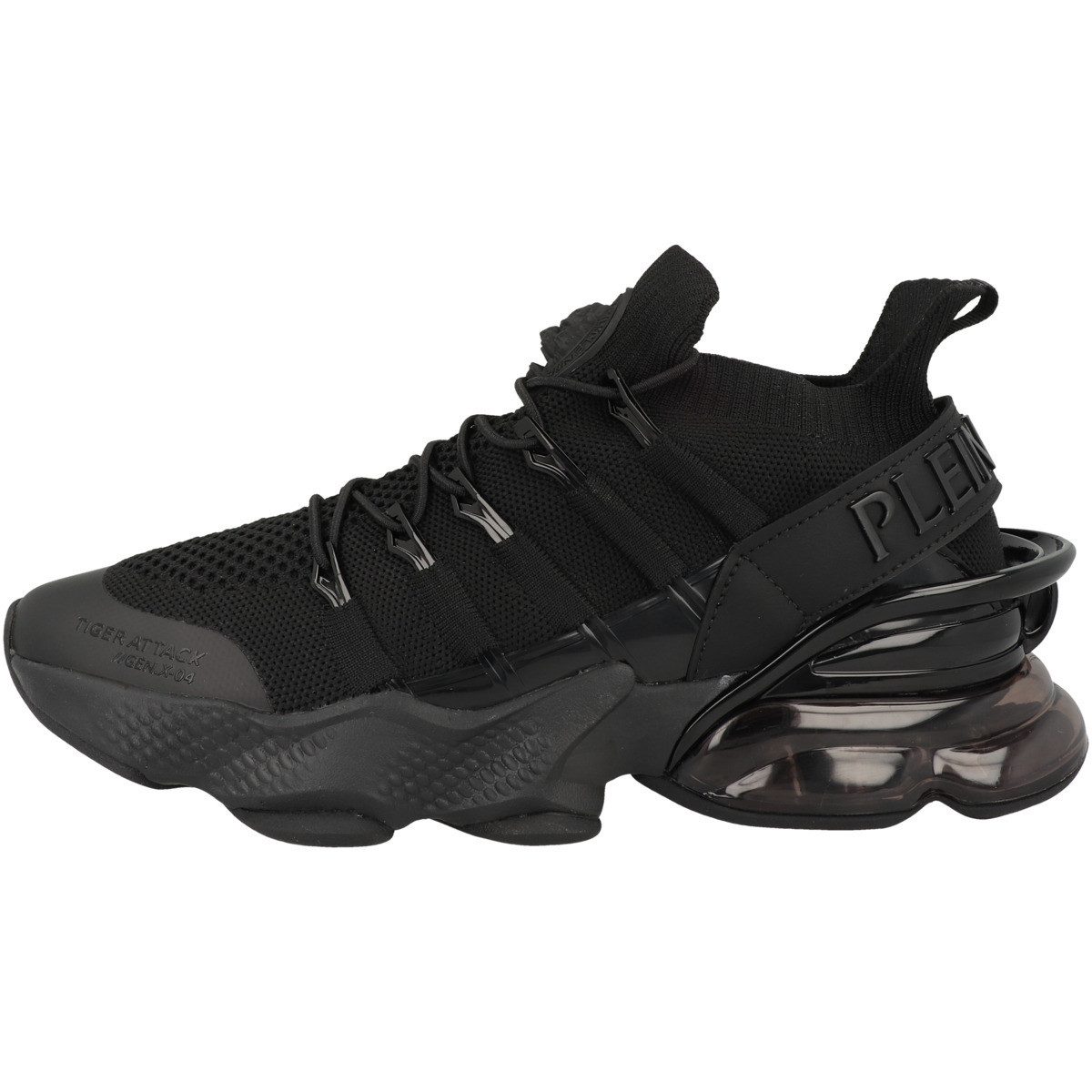 PLEIN SPORT Tiger Attack//GEN.X.04 Unisex Erwachsene Sneaker Turnschuhe, Sportschuhe, Freizeitschuhe, Halbschuhe, Schnürschuhe