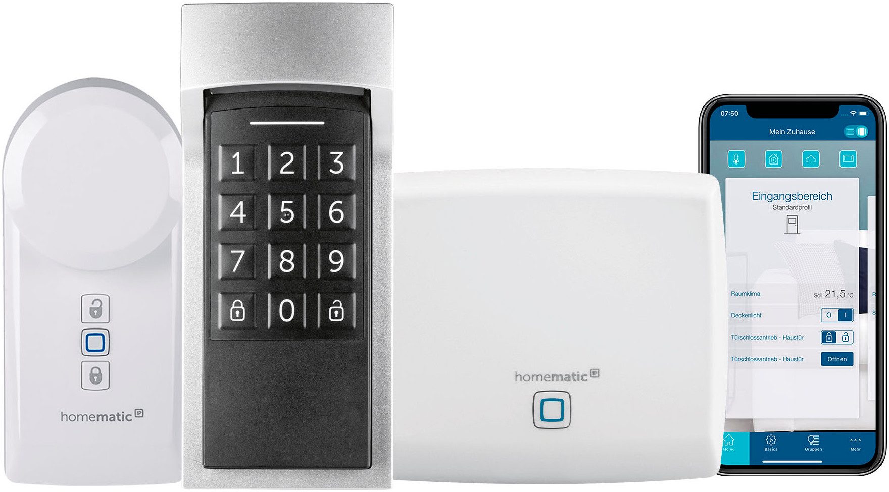 Bundle Starter Set Mini Zutritt & Keypad Smart-Home-Zubehör