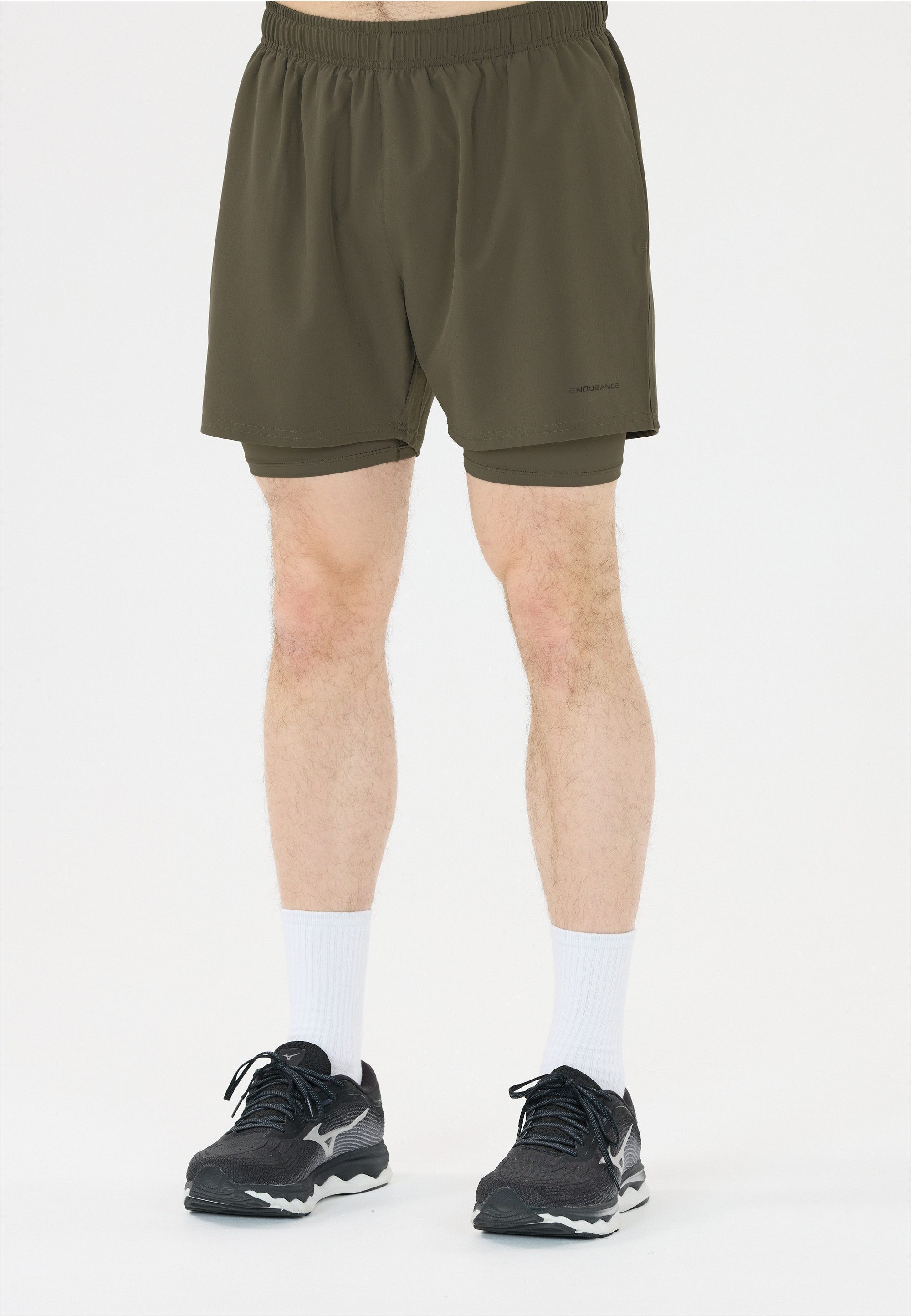 ENDURANCE Shorts Kros Im 2-in-1-Design mit Quick Dry und Stretch-Funktion günstig online kaufen