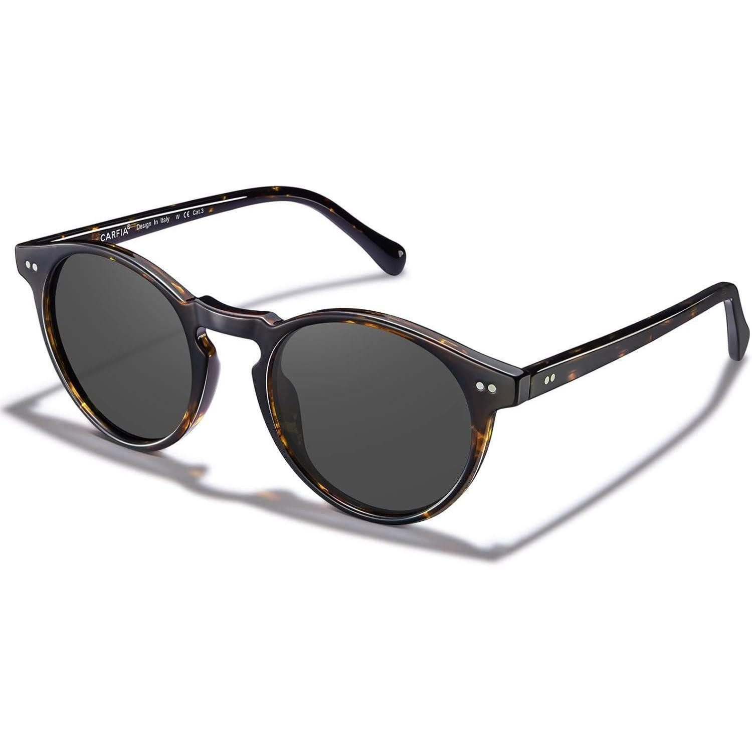 LuxusKollektion Retrosonnenbrille Sonnenbrille Herren polarisiert R4-rahmen: Schildpatt,linsen:schwarz (1-St)