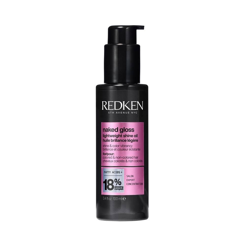 Redken Haaröl Redken Naked Gloss Lightweight Shine Oil 100 ml mit Hitzeschutz, 1-tlg., Haaröl