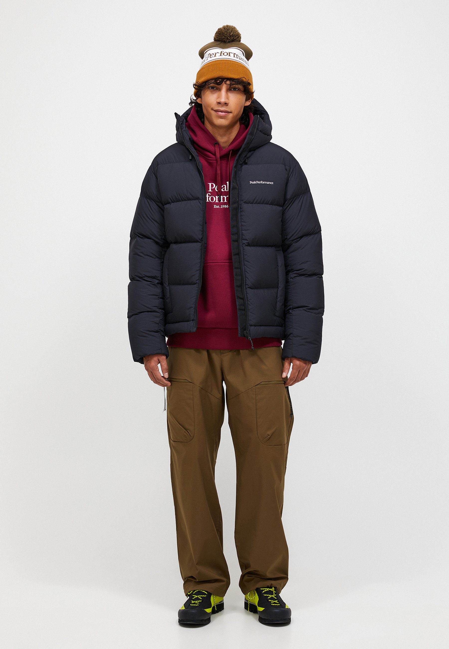 Peak Performance Daunenjacke M Rivel Down Jacket mit Kapuze