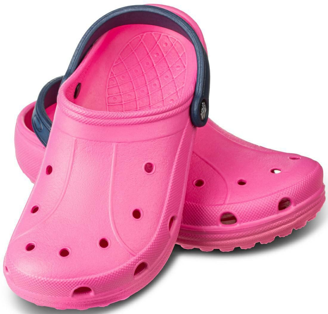 Aqua Speed LIMA Badepantoletten für Kinder u. Jugendliche Größen 24-35 Clog Pflegeleicht – Einfach zu reinigen und langlebig.