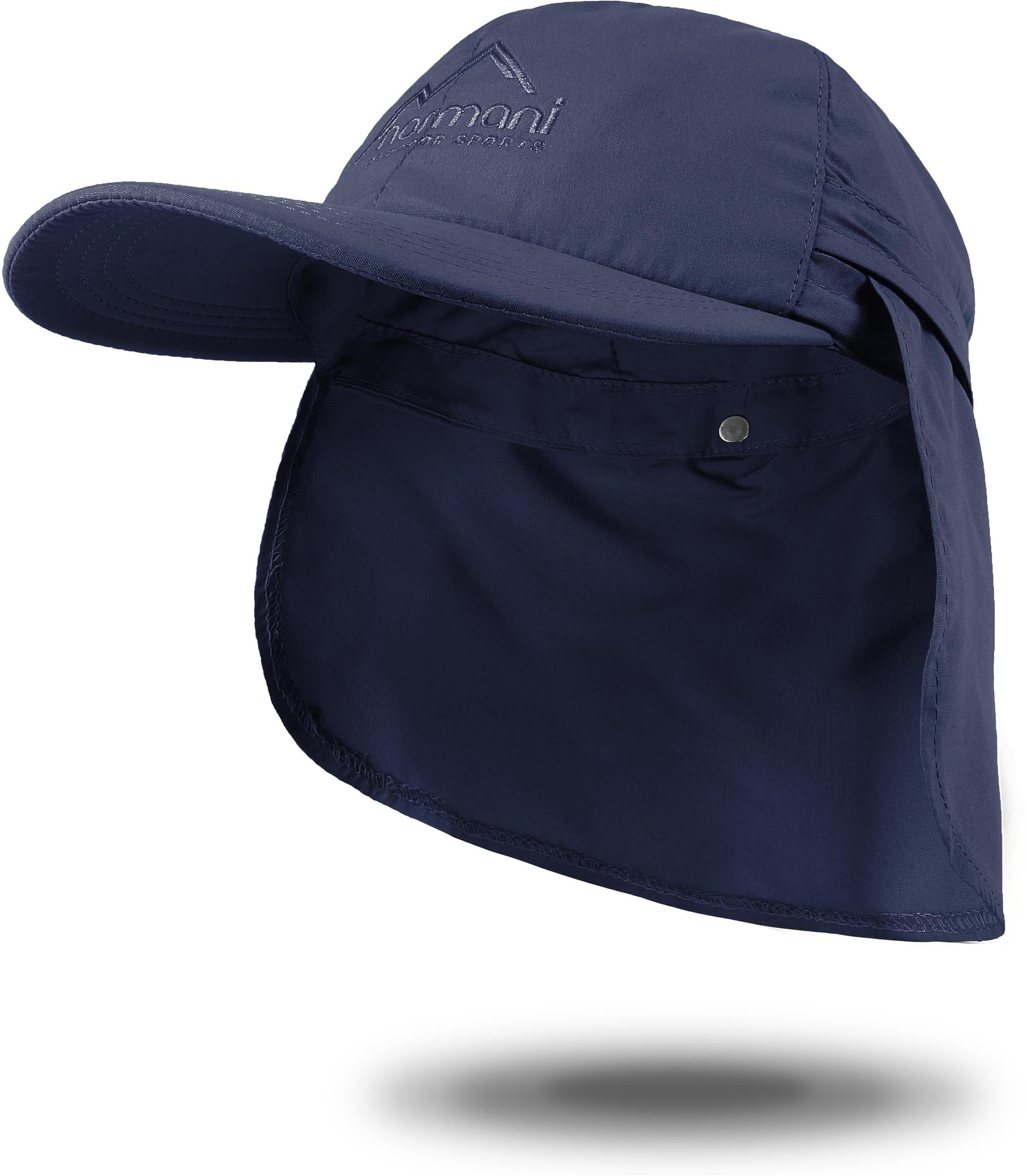normani Outdoorhut Cap mit Nackenschutz Savannah Sommer Cap mit einrollbarem Nackenschutz Outdoormütze Sonnenhut