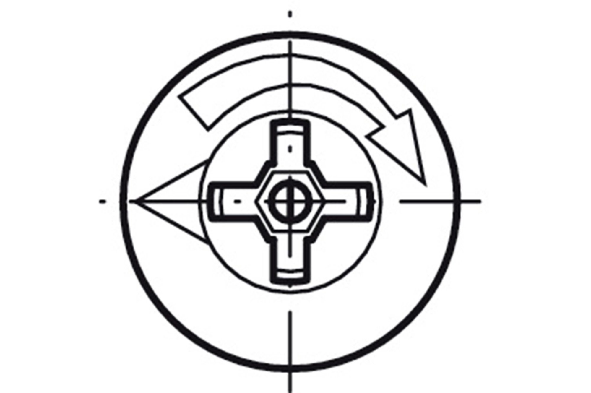 Häfele Möbelbeschlag Exzenterverbinder Minifix 15 Verbindergehäuse Zinkdruckguss (4 St)