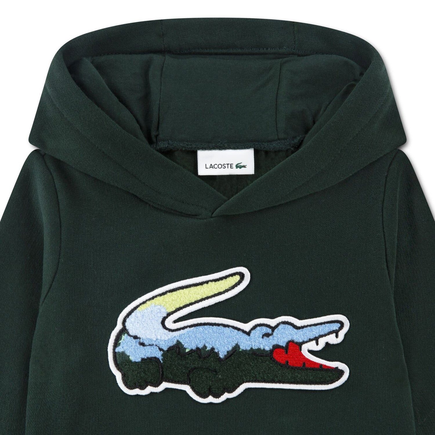 Lacoste Jogginganzug Lacoste Baby Fleece Set Forest Green mit Krokodil grün 2 Teiler