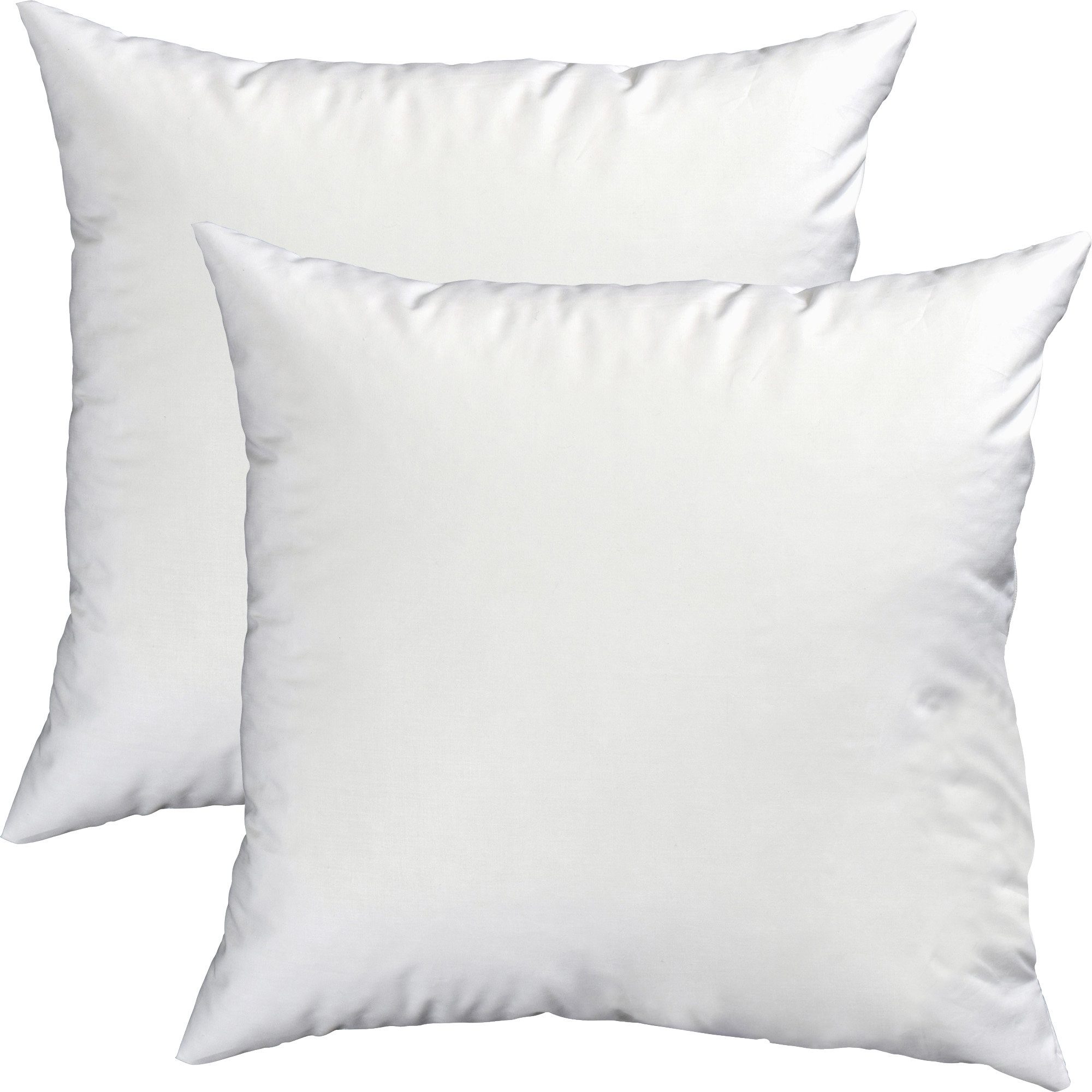 Erwin Müller Kopfkissen Kuschelkissen "Donau" 2er-Pack, Füllung: Farbe, Hohlfaser-Kugeln Uni