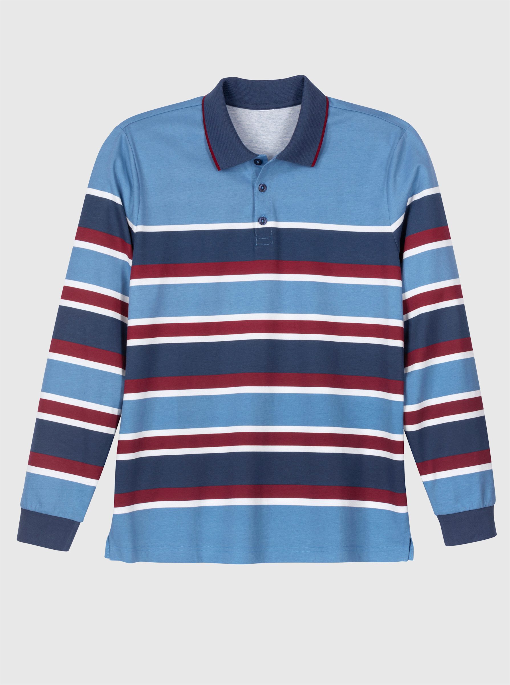 Sieh an! T-Shirt Langarm-Poloshirt Langarm