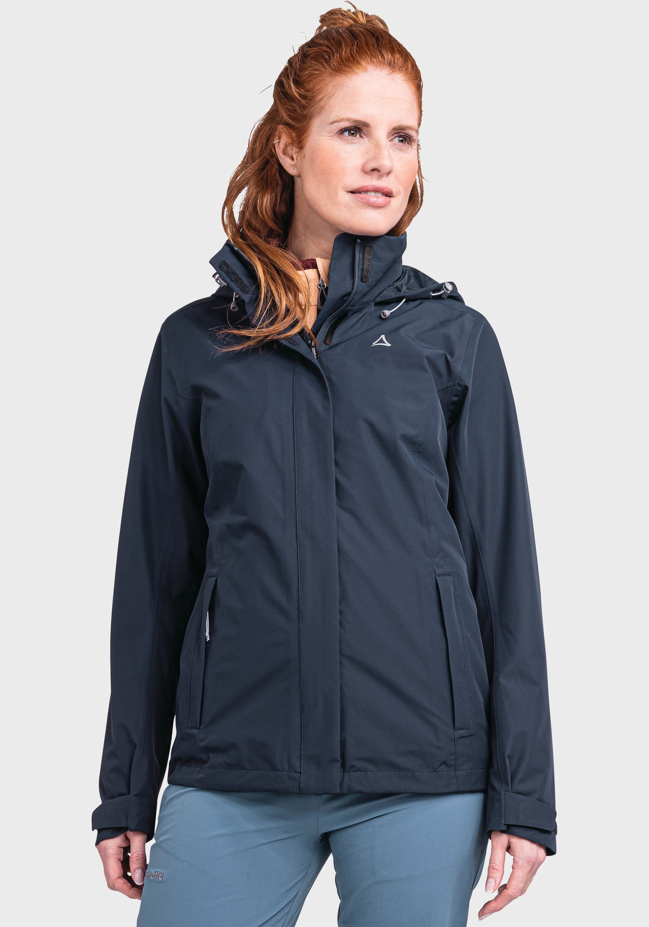 Gmund Schöffel Outdoorjacke blau L Jacket