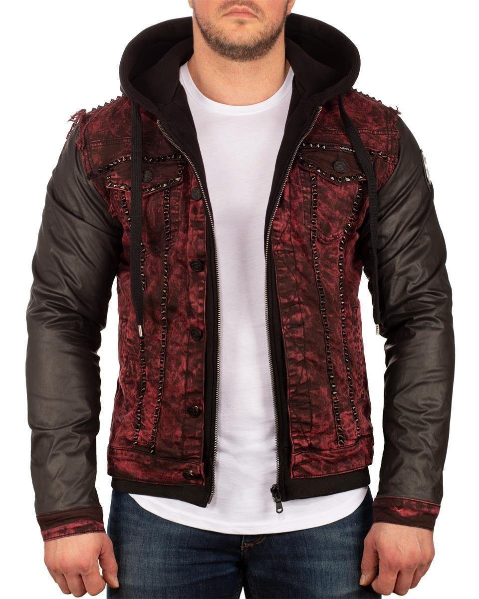 Cipo & Baxx Jeansjacke Herren Kapuzen günstig online kaufen