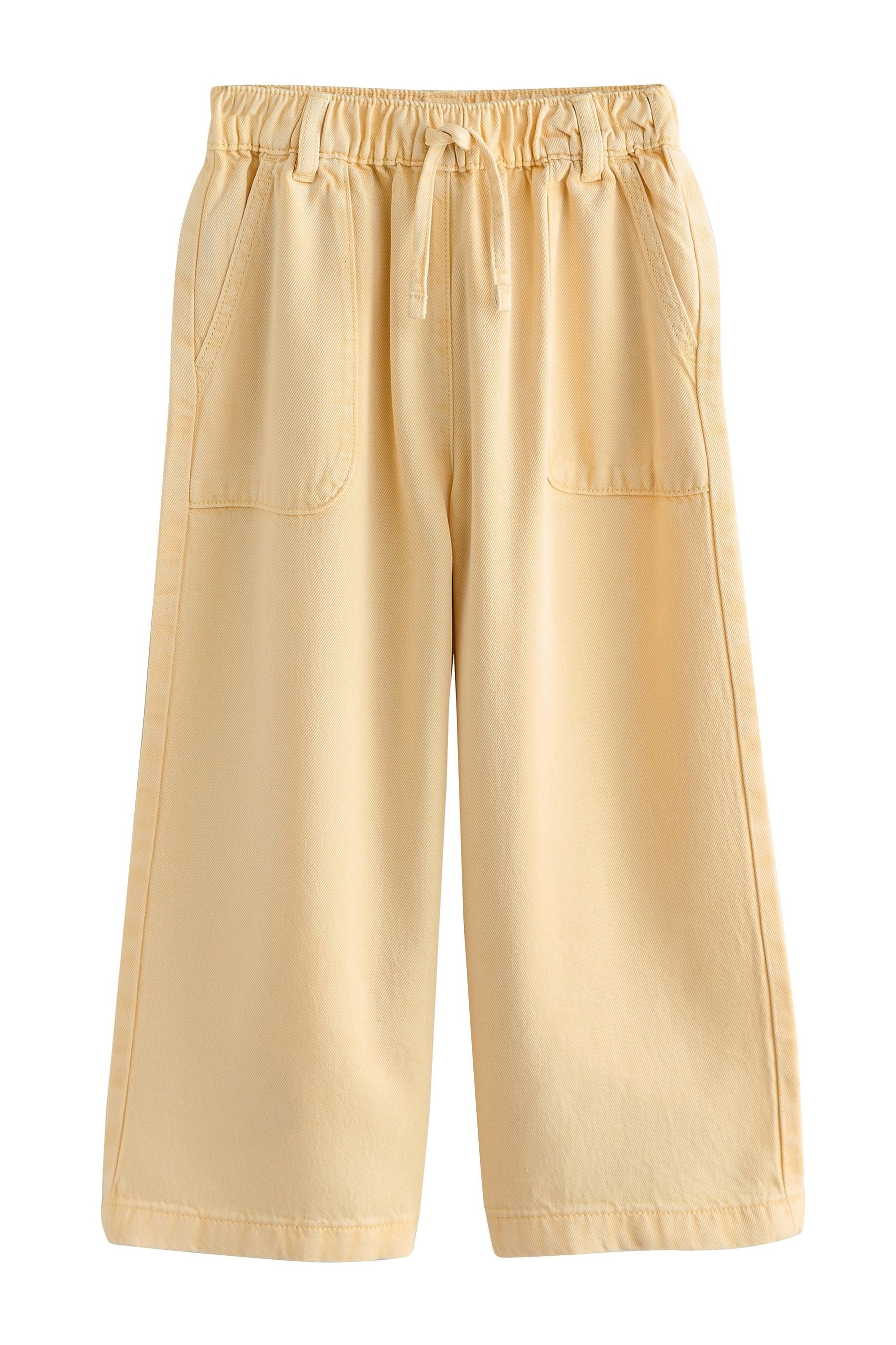 Weite Jeans Schlupfhose mit weitem Bein