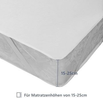 Matratzenauflage Woltu, Matratzenschoner 100x200cm Wasserdicht Atmungsaktiv und Hygienekomfort