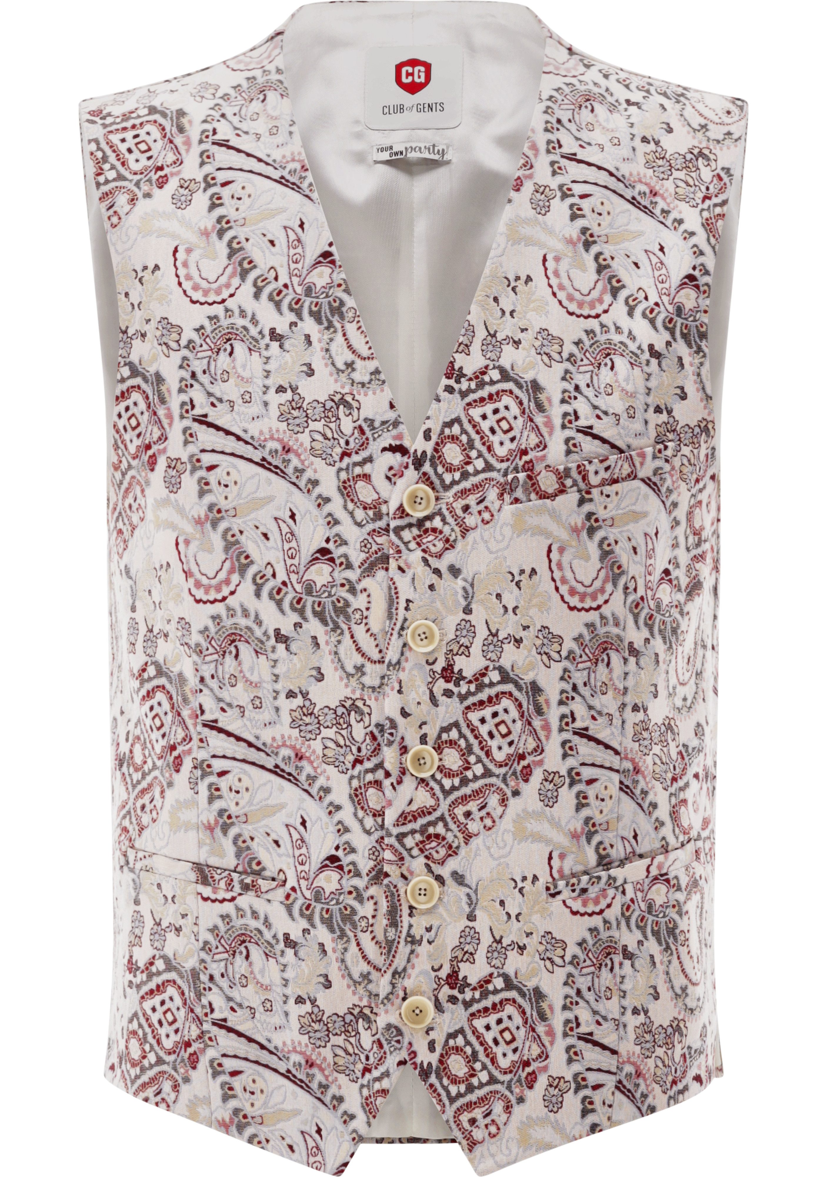 CG Club of Gents Anzugweste CG Plum günstig online kaufen