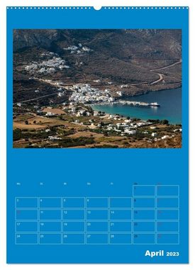 CALVENDO Wandkalender Liebenswertes Griechenland (Premium, hochwertiger DIN A2 Wandkalender 2023, Kunstdruck in Hochglanz)