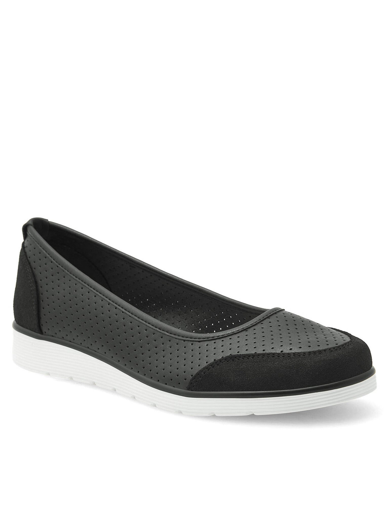 Clara Barson Ballerinas Damen WYL3650-1 Schwarz Ballerina