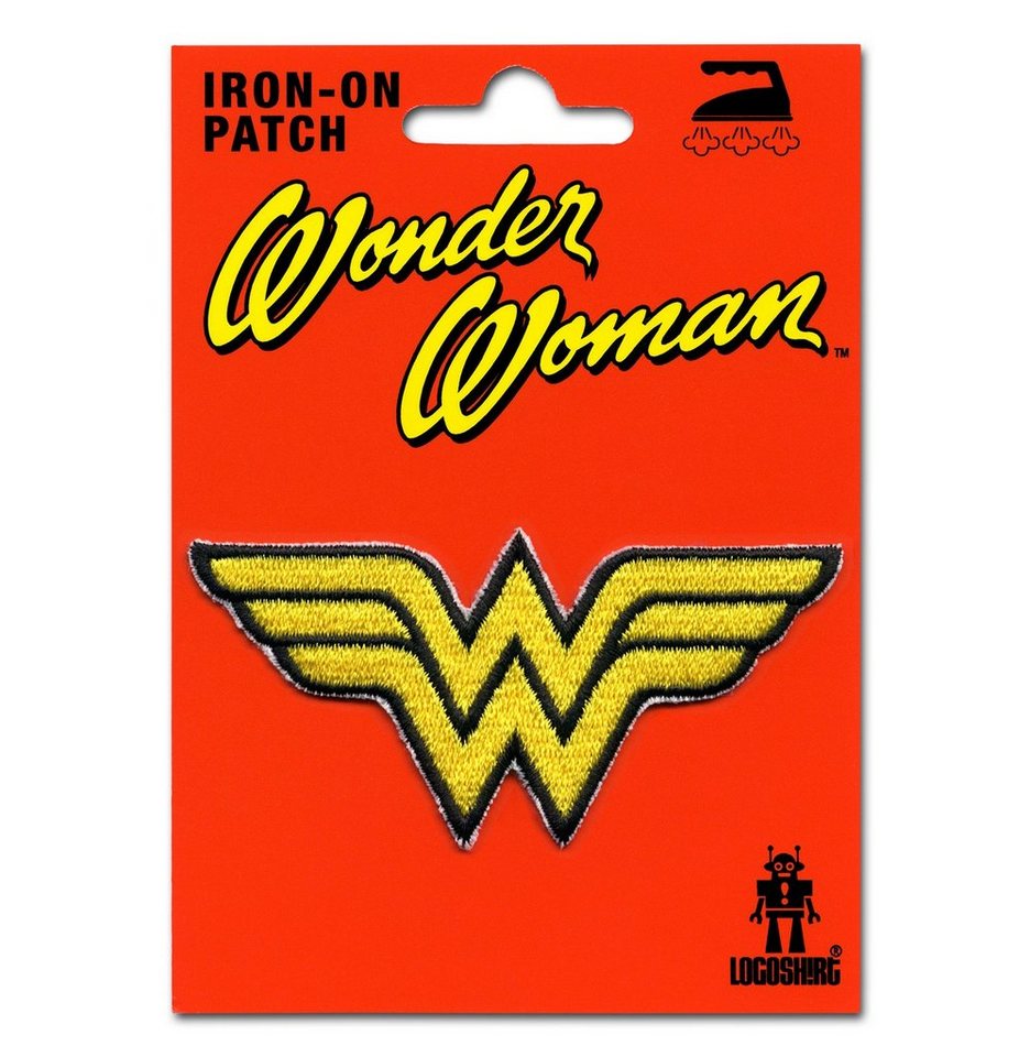 Woman-Logo Nylon, LOGOSHIRT mit Wonder Aufnäher,