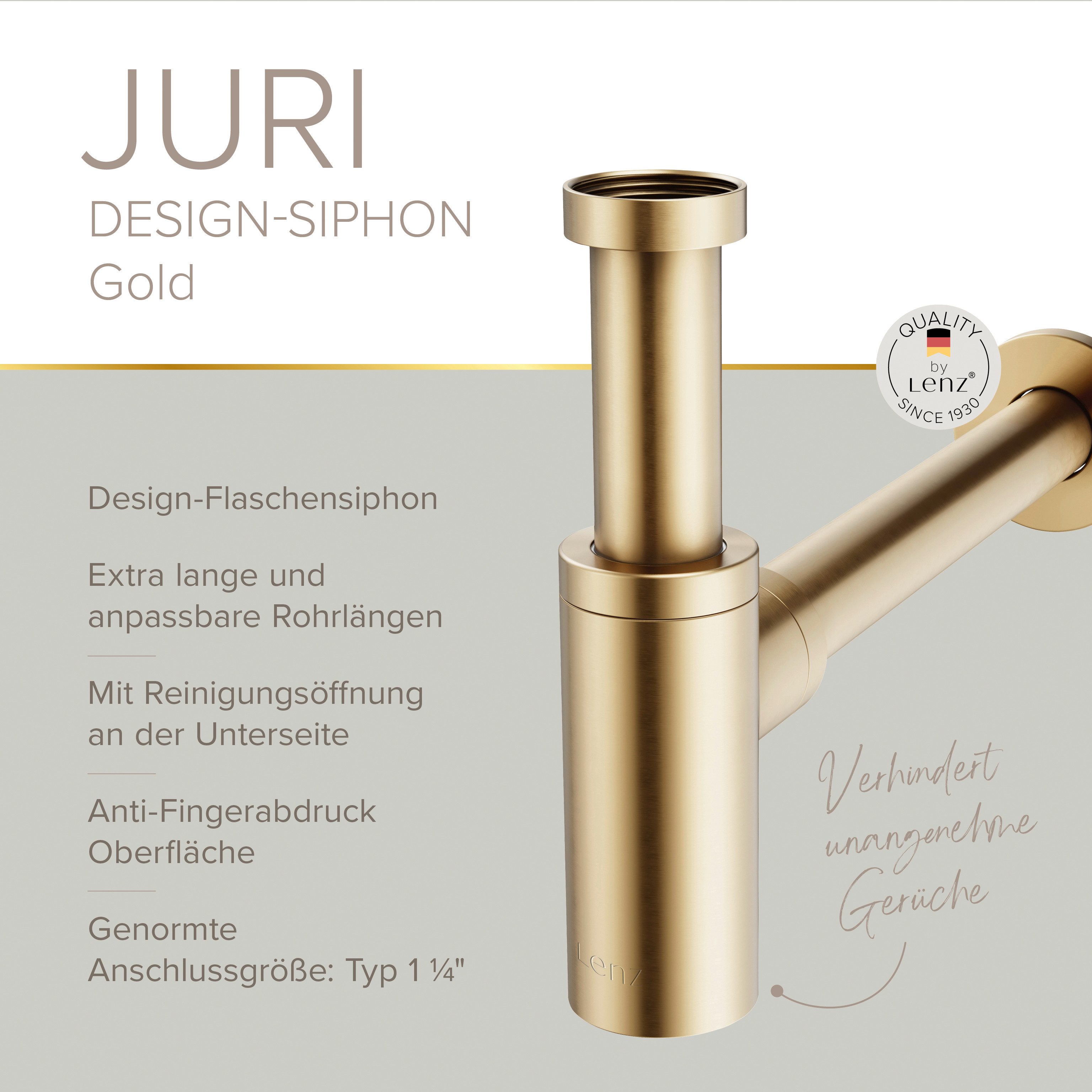 Lenz Siphon JURI, Flaschensiphon