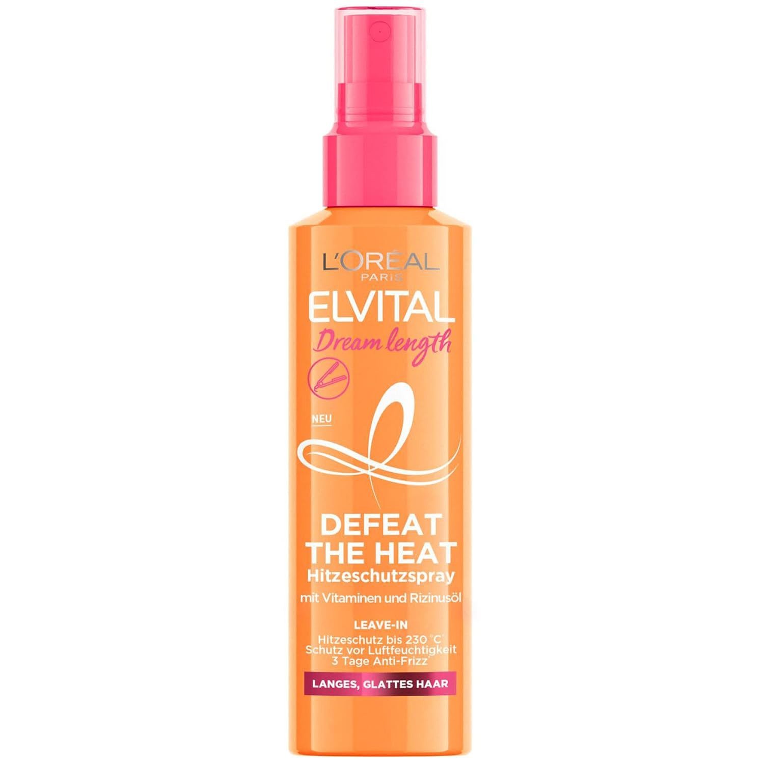 L'ORÉAL PARIS Hitzeschutzspray L'Oréal Paris Elvital Hitzeschutzspray 150 ml, 1-tlg.