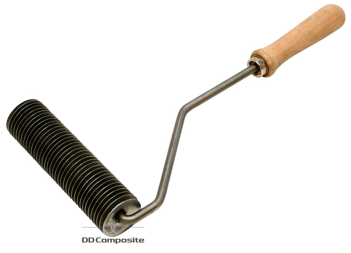 Thumbnail - DD Composite Lackroller Metallscheiben-Entlüftungsroller 40x140mm