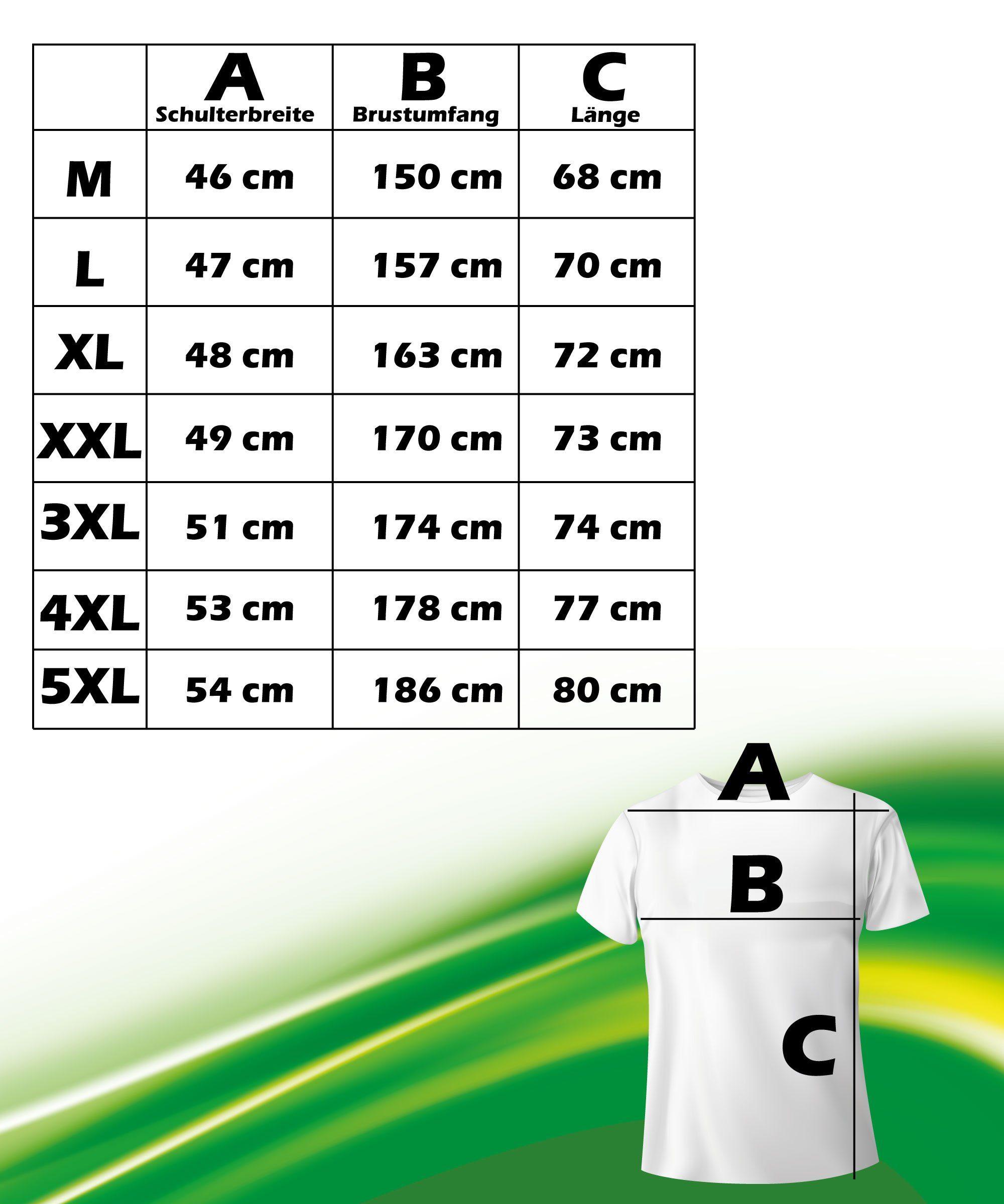 L.gonline Kurzarmshirt Herren T-Shirt, Sommershirt, Batik Optik, 2879 Royal Blau XXL (Shirt Kurzarmshirt Tee, 1-tlg) Fitness Freizeit Casual