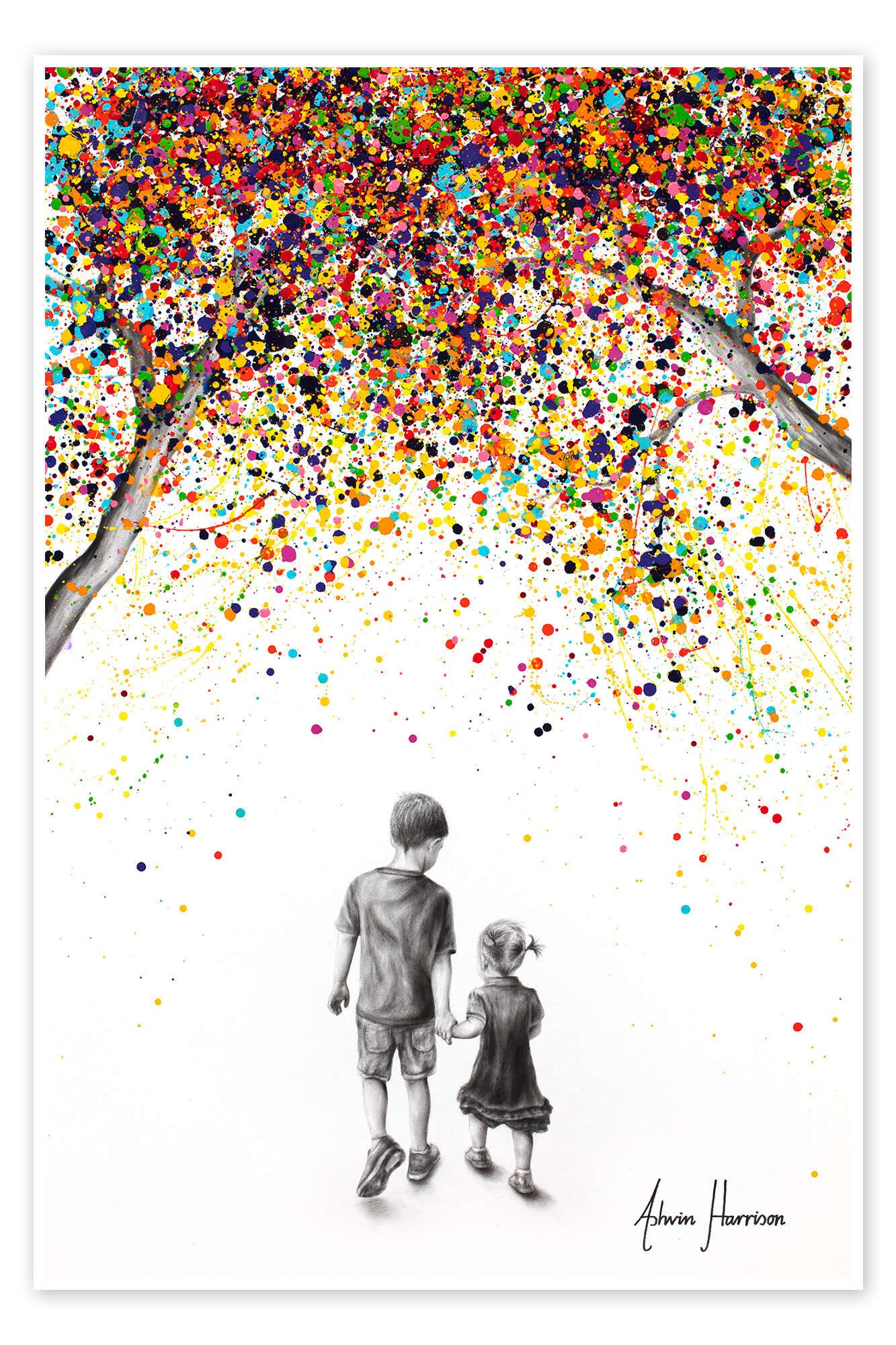 Posterlounge Плакат Ashvin Harrison, Fest der Natur, Kinderzimmer Kindermotive