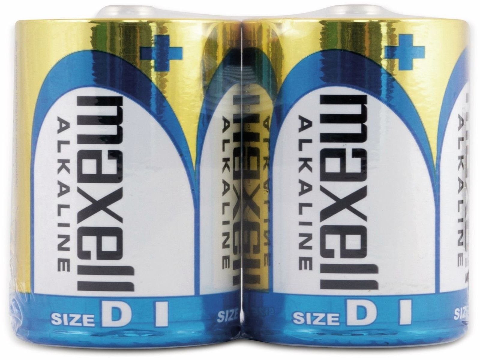 Maxell MAXELL Mono-Batterie Alkaline, D, LR20, 2 Stück Batterie | Batterien