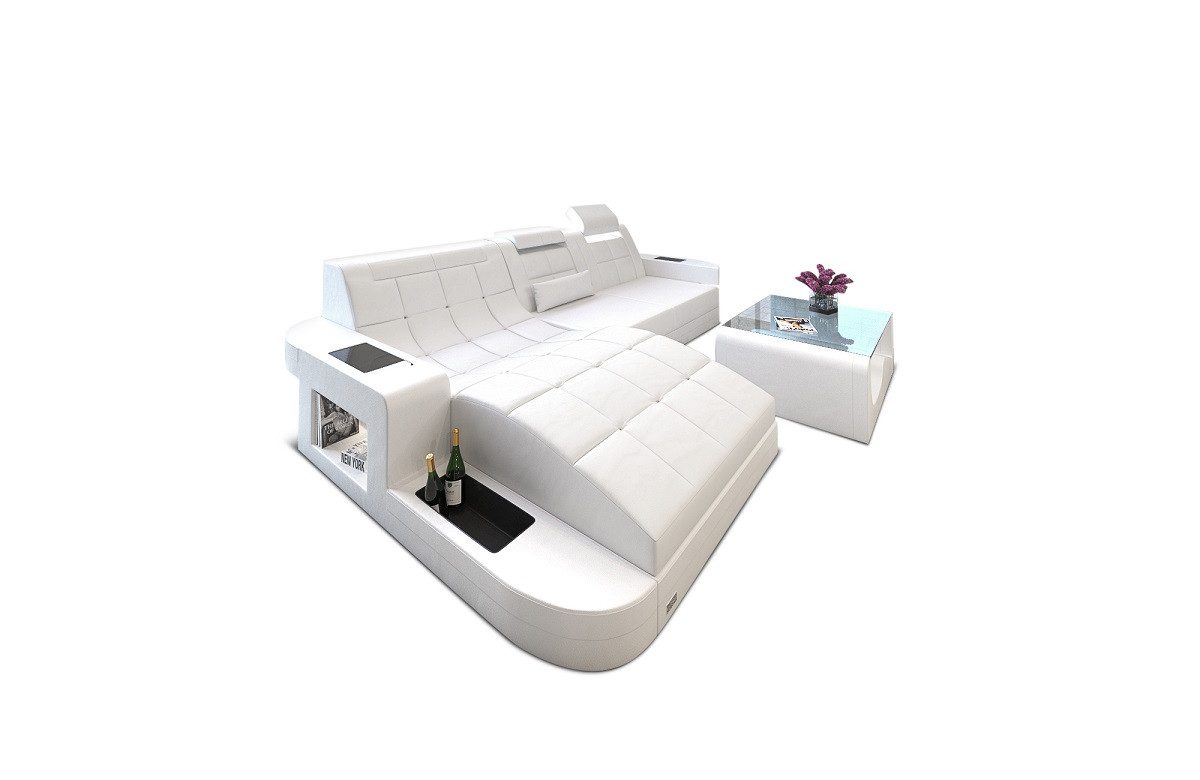 Sofa Dreams Ecksofa Sofa Leder Ledercouch günstig online kaufen