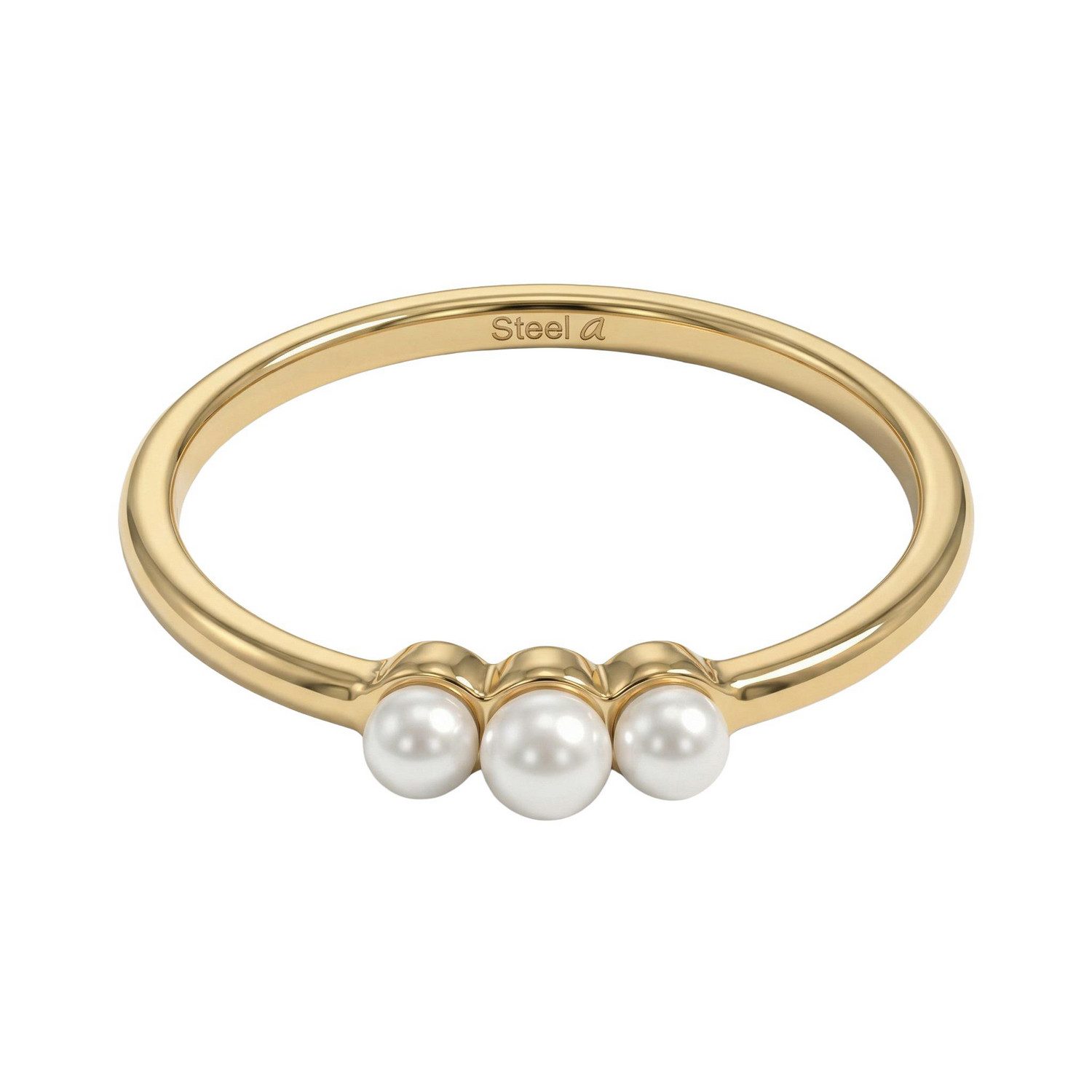 Amor Fingerring, mit Glasperle