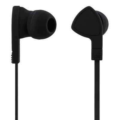 STREETZ HL-W102 In-Ear Headset/Kopfhörer 3.5mm 1.2m Kabel Silikonohrstöpsel Kopfhörer (integriertes Mikrofon, inkl. 5 Jahre Herstellergarantie)