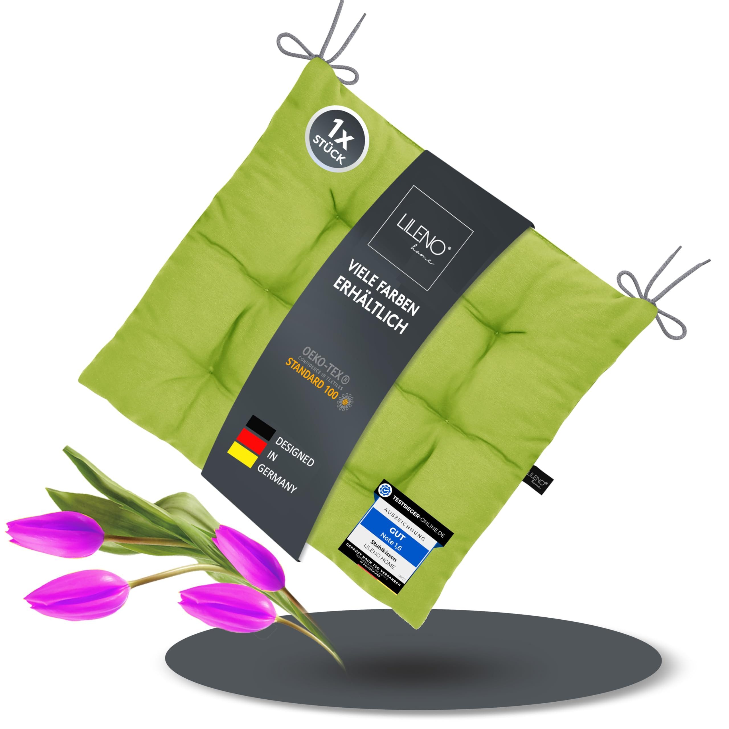 LILENO HOME Stuhlkissen Sitzkissen für Gartenstuhl, günstig online kaufen