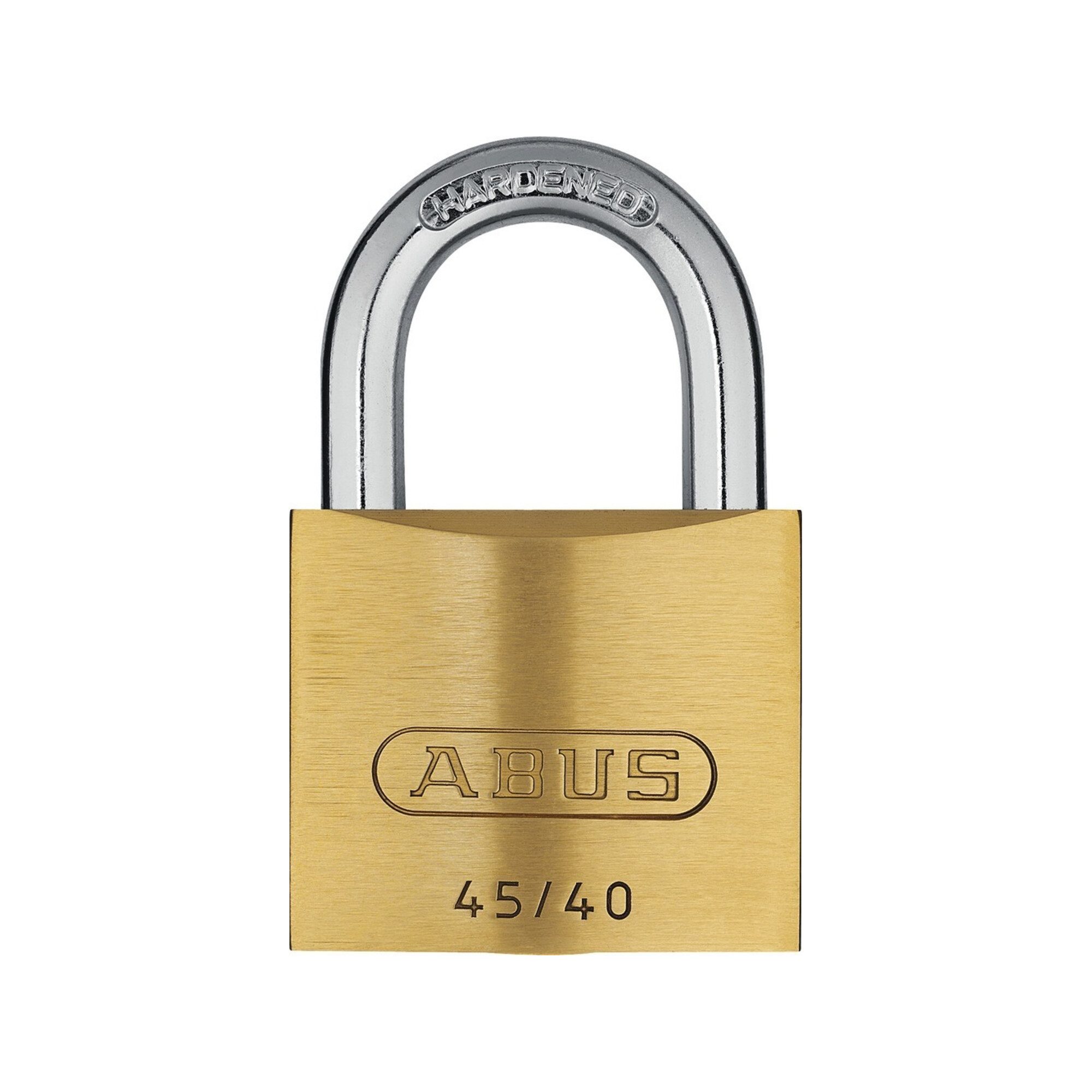Zylinder ABUS Vorhangschloss-Set 45/40 Triples B/SB Messing massiv
