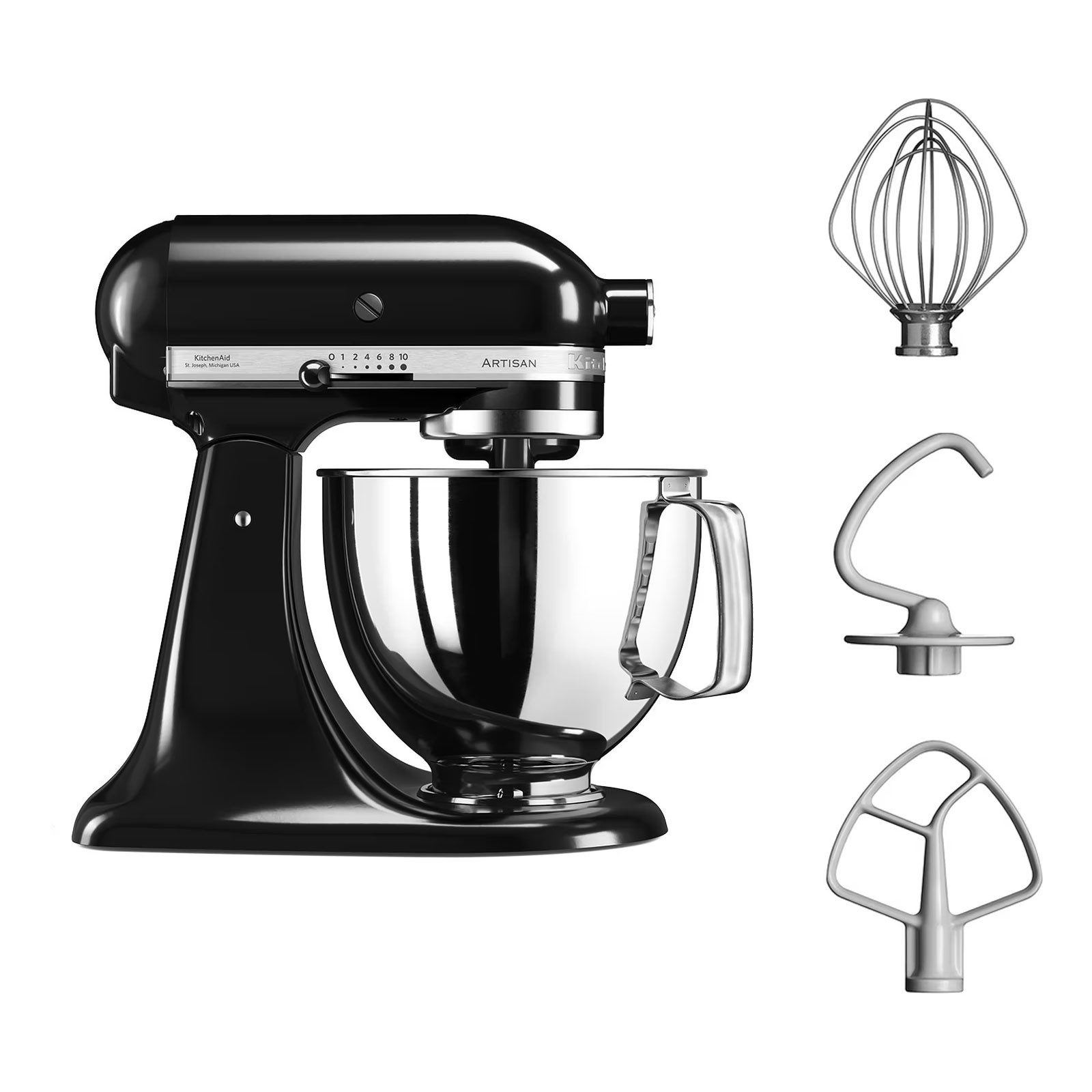 KitchenAid Küchenmaschine 5KSM125 + 5KSM125, Robust, stabil und langlebig