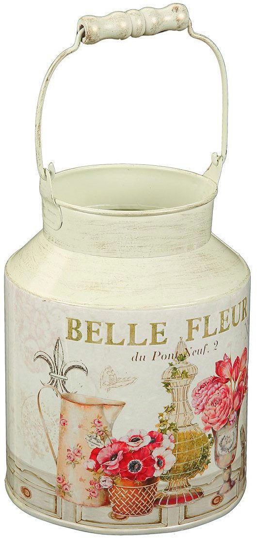 Ambiente Haus Dekovase Fleur-Milchkanne (1 St)