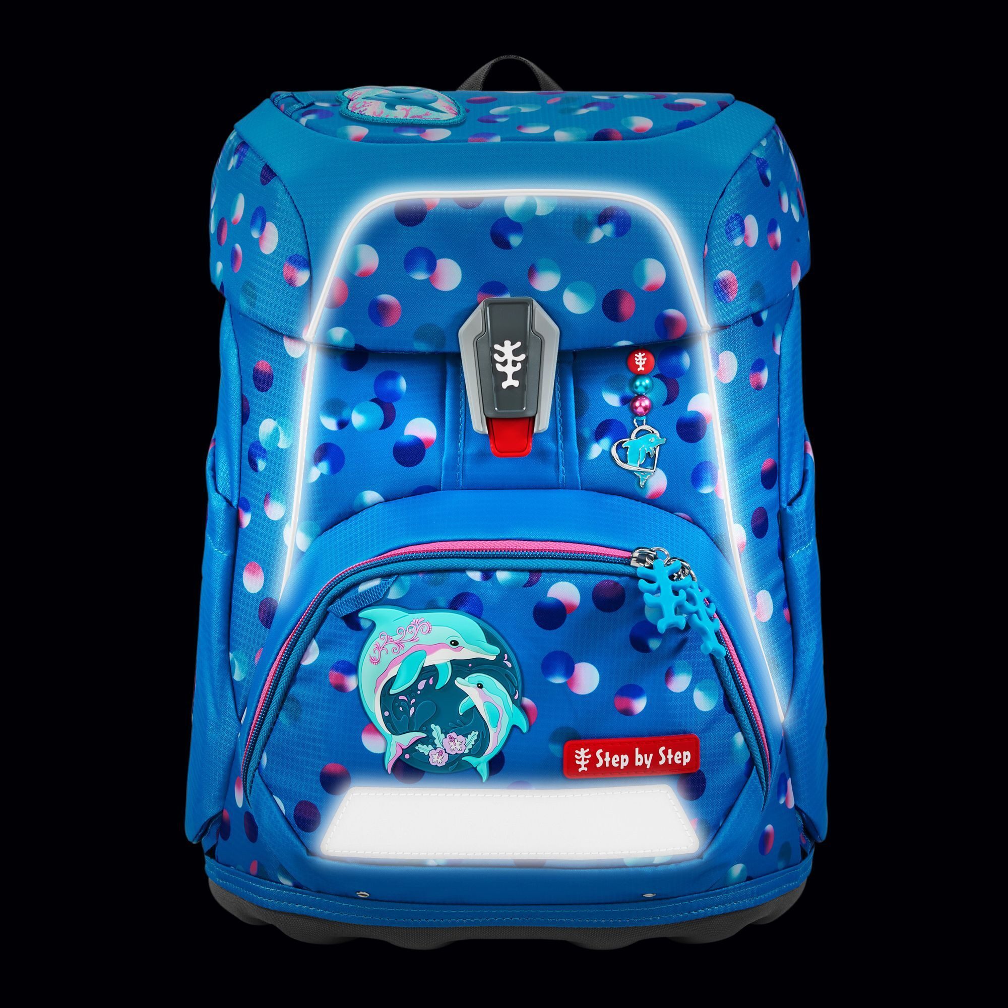 Step by Step Schulranzen Fit (5-tlg), Polyester