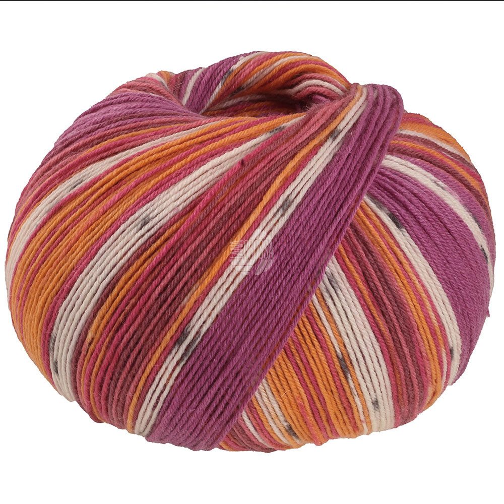 LANA GROSSA MEILENWEIT 100 g SETA GIAPPONE Häkelwolle, 400 m (hochwertige 4-fach Sockenwolle mit Seidenanteil), 100 g