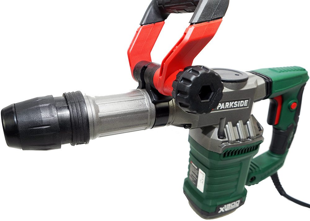 Parkside Abbruchhammer Bohrhammer PAH 1300, 1300 W, um 360° drehbar, für SD günstig online kaufen